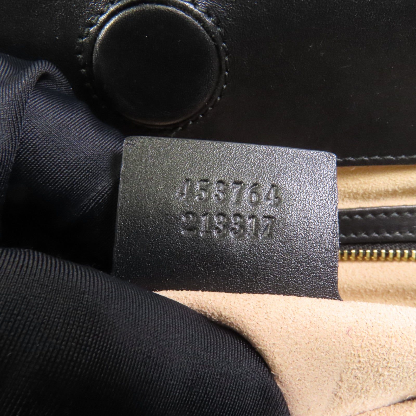 GUCCI 【激減優惠】牛皮皮革Bamboo Top Handle金扣手挽肩背兩用袋