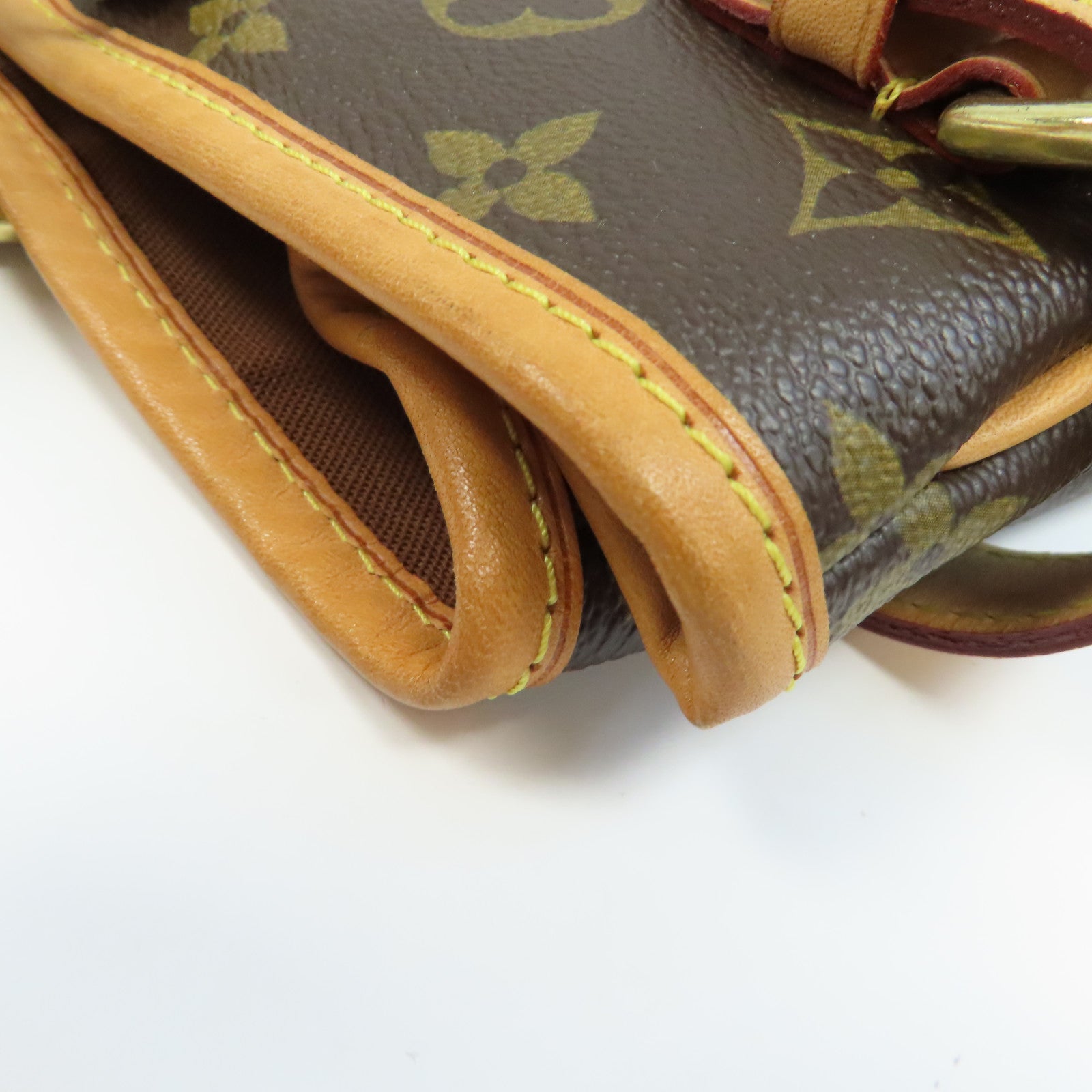 LOUIS VUITTON Monogram Batignolles Horizontal金扣肩背袋啡色