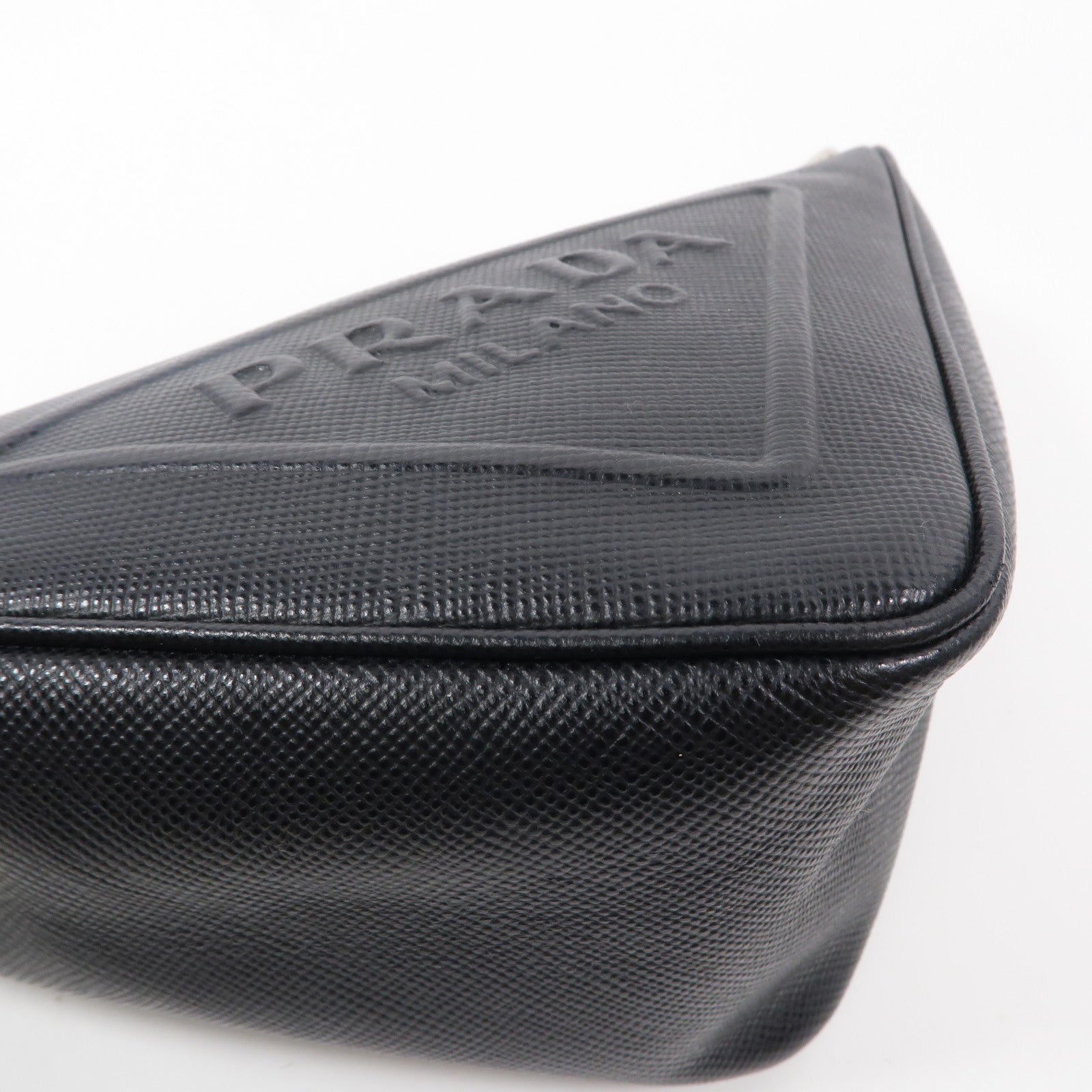 PRADA 牛皮皮革Triangle Bag肩背袋