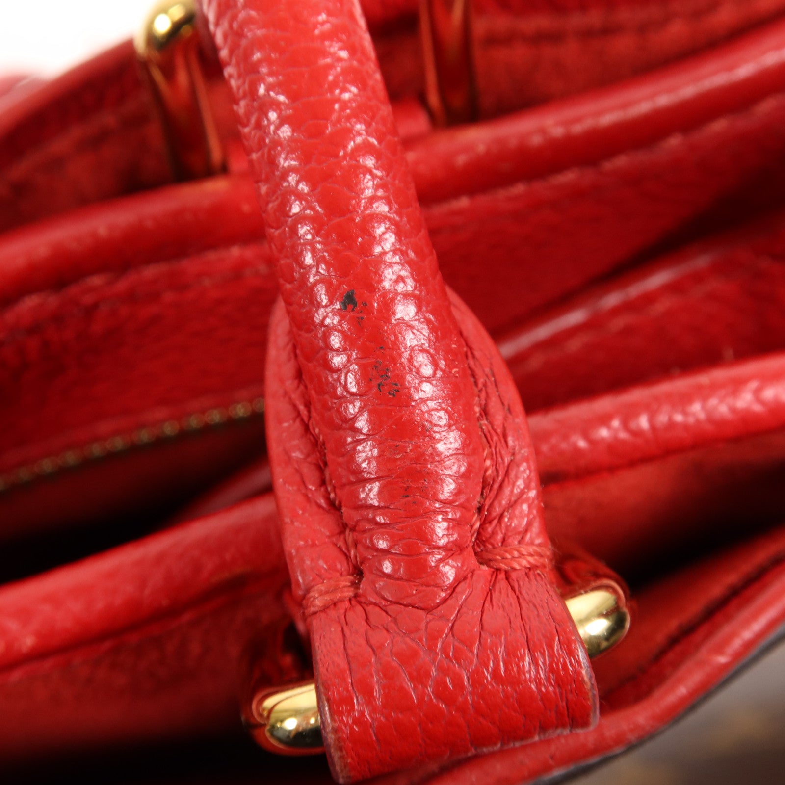 LOUIS VUITTON Monogram Popincourt PM金扣手挽肩背兩用袋