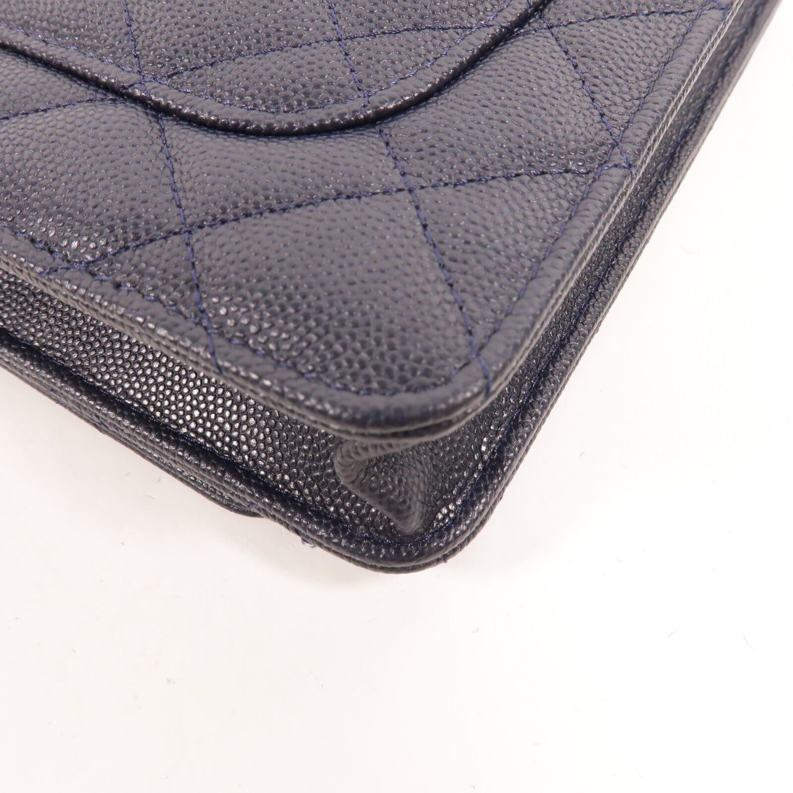 CHANEL 牛皮皮革WOC Wallet On Chain鏈帶肩背袋