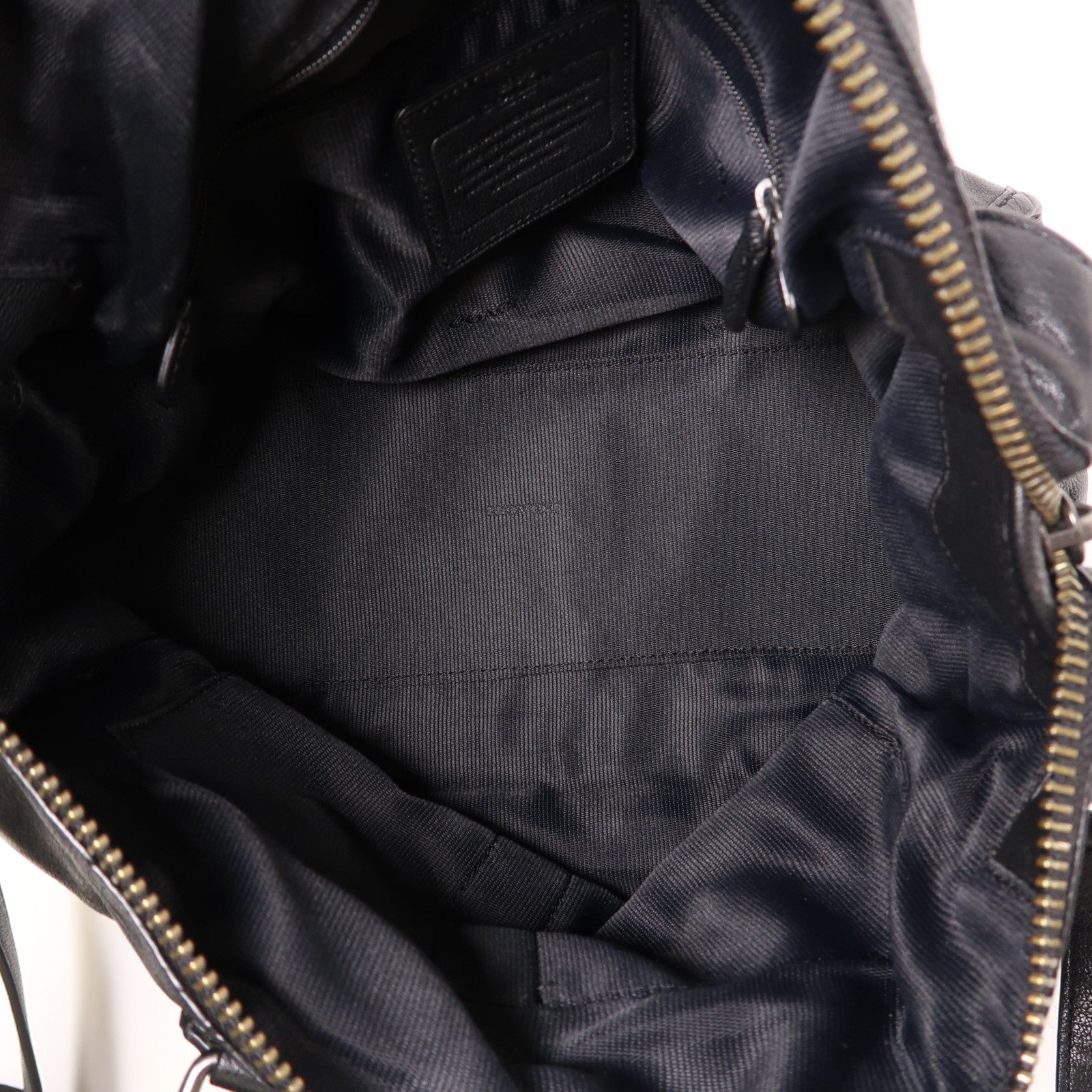 COACH 羊皮皮革Rhyder Satchel手挽肩背兩用袋