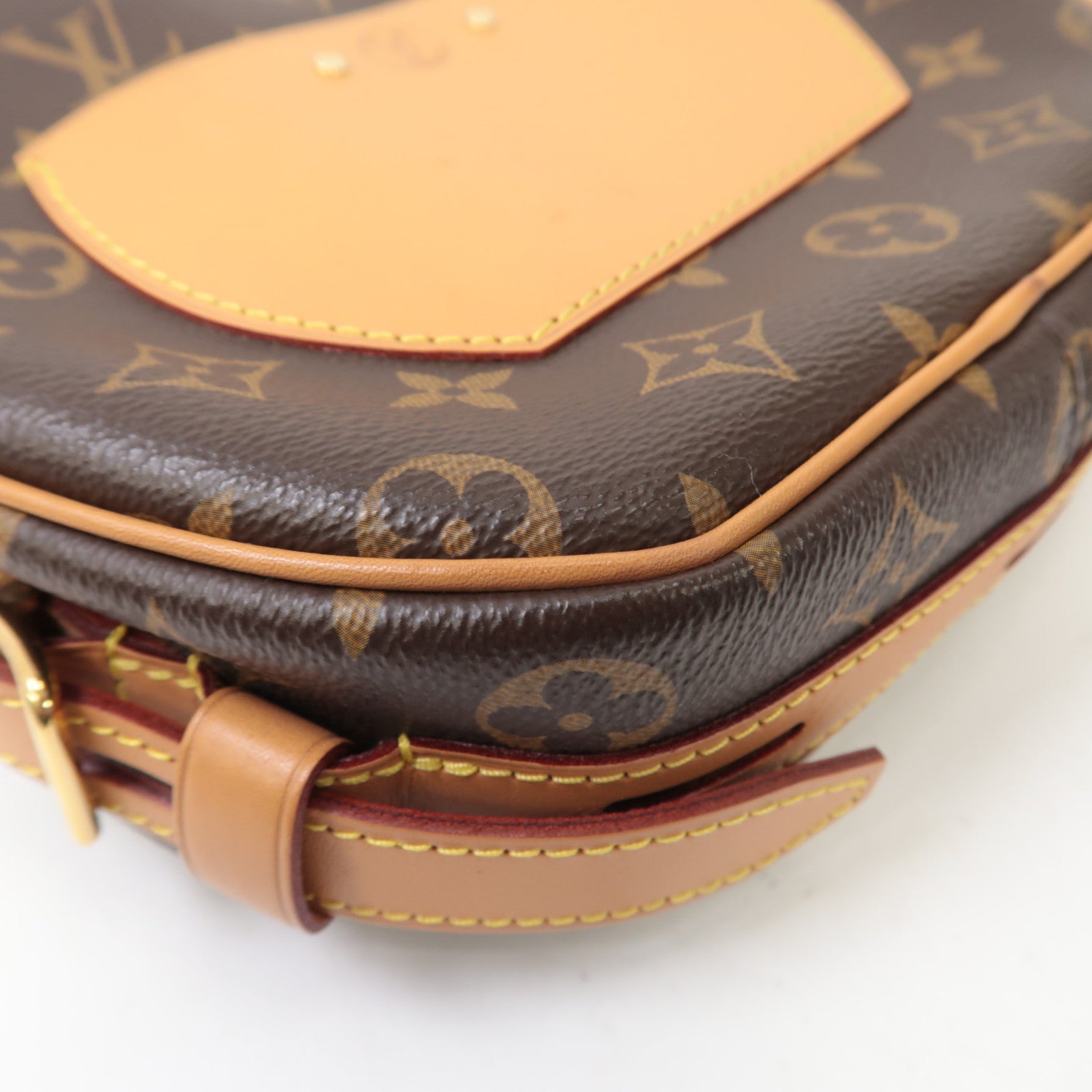 LOUIS VUITTON LV GHW Boite Chapeau Souple Shoulder Bag M45647 Monogram Brown