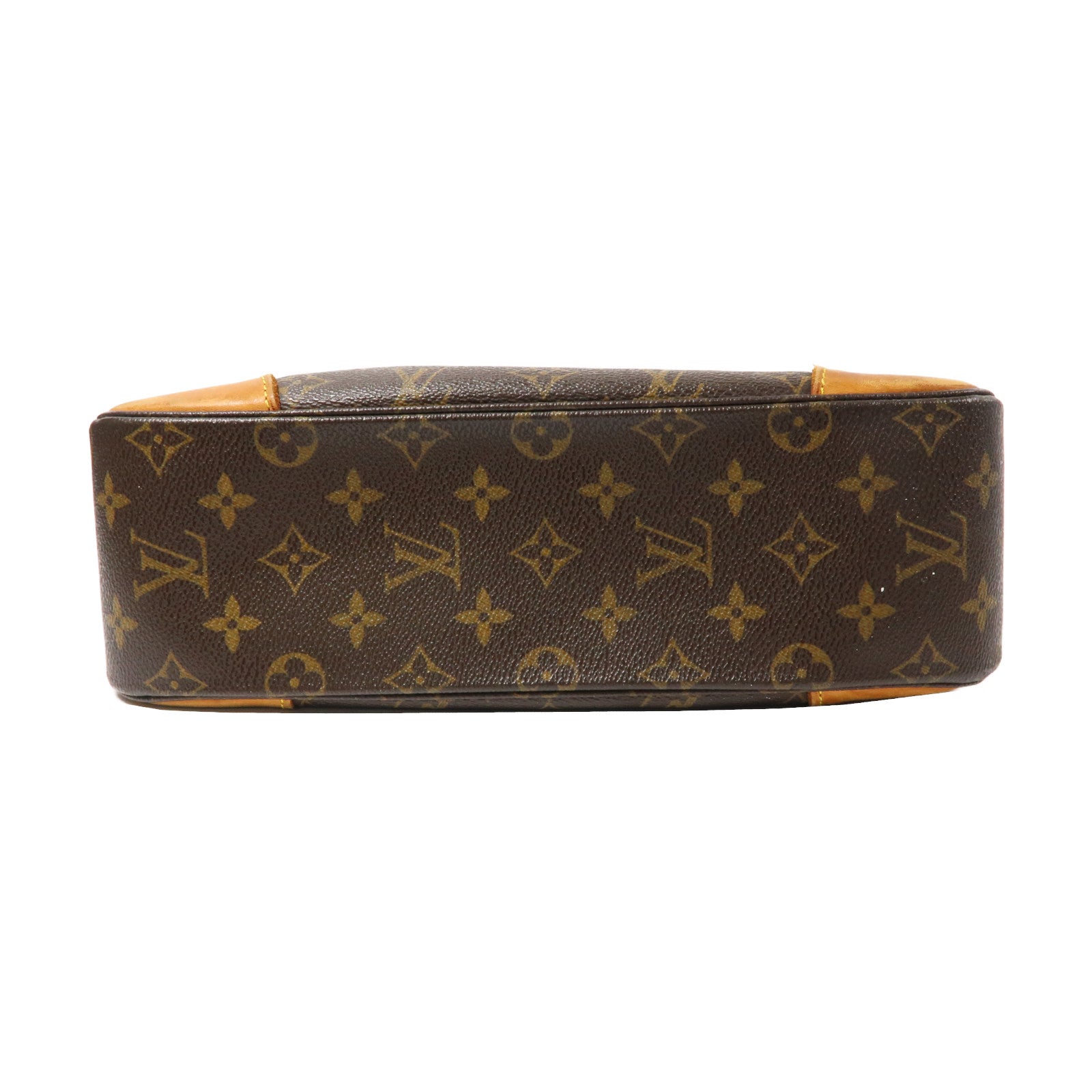 LOUIS VUITTON Monogram Boulogne金扣肩背袋啡色