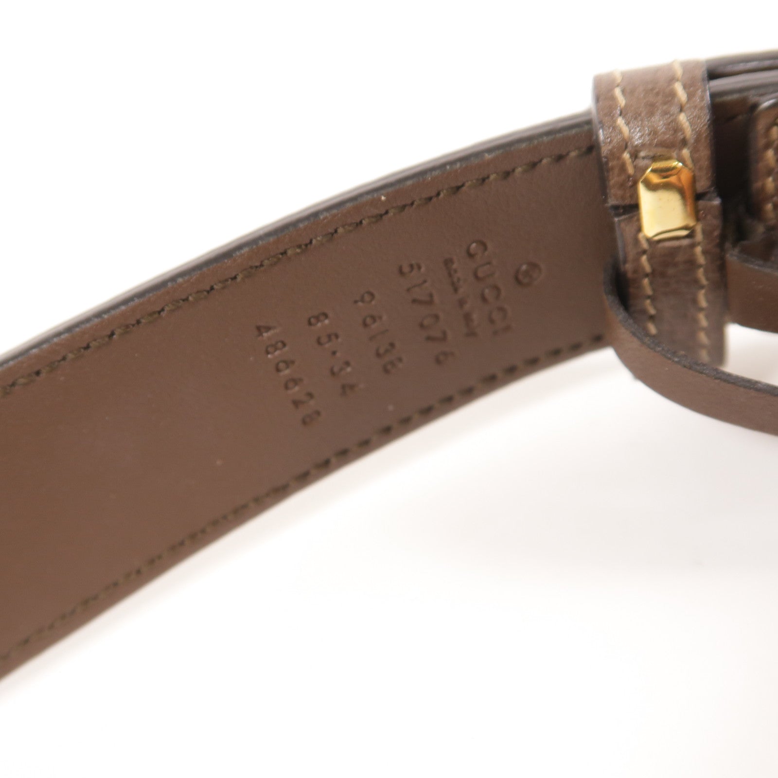 GUCCI GG Ophidia Waist Bag PVC coated canvas 517076 Brown