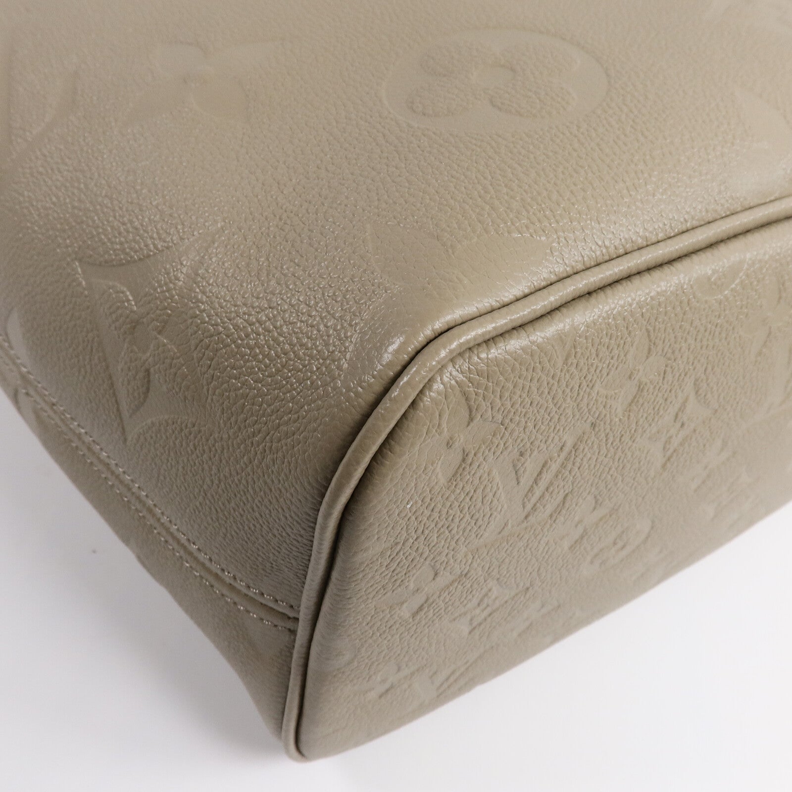 LOUIS VUITTON Monogram Empreinte Neverfull MM肩背袋