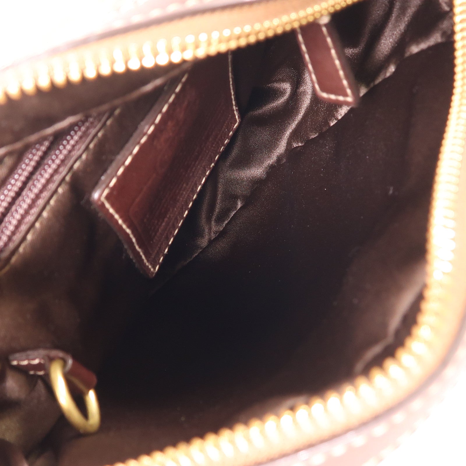 COACH 塗層帆布Shoulder Bag金扣肩背袋