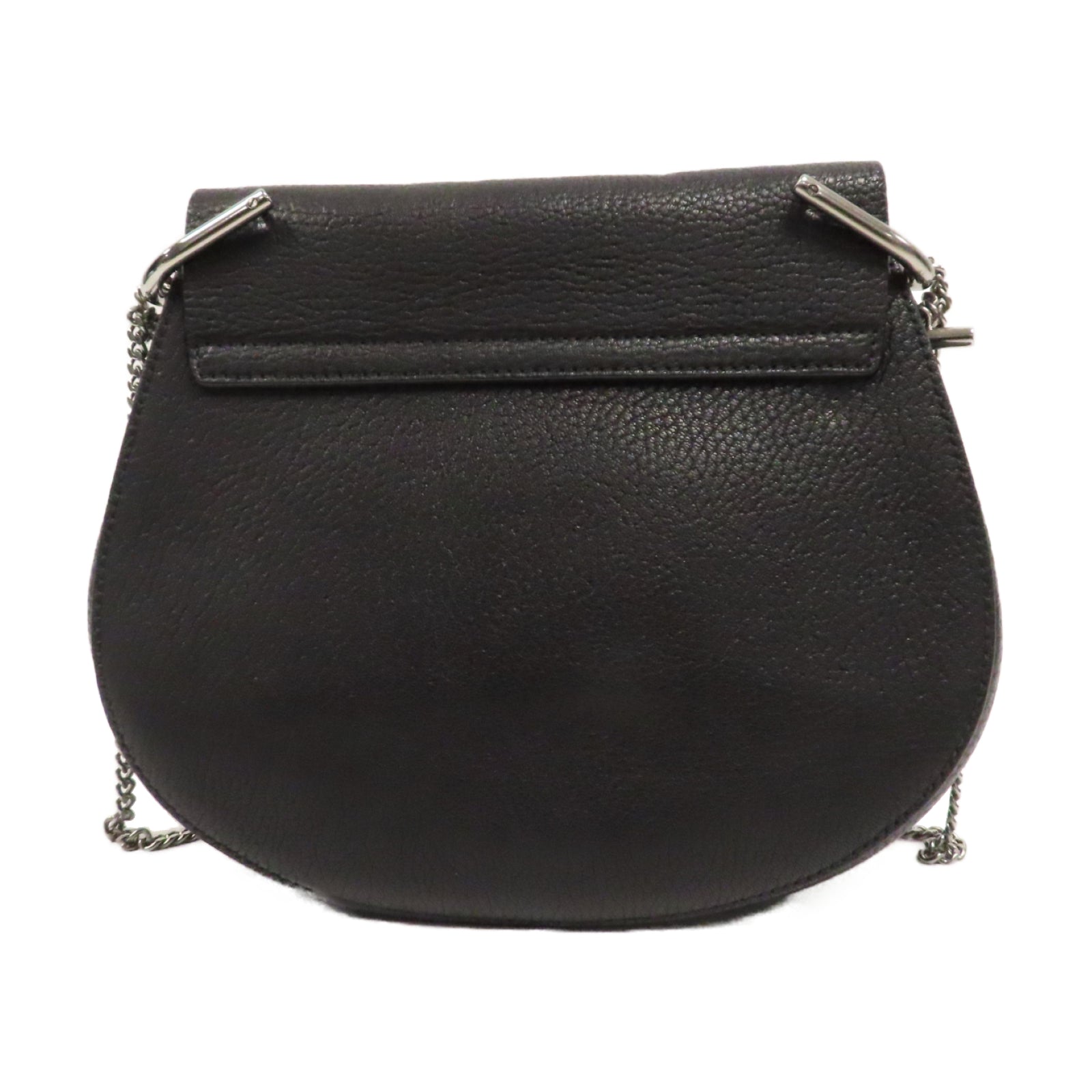 Chloe **【激減優惠】牛皮皮革Shoulder Bag鏈帶肩背袋黑色
