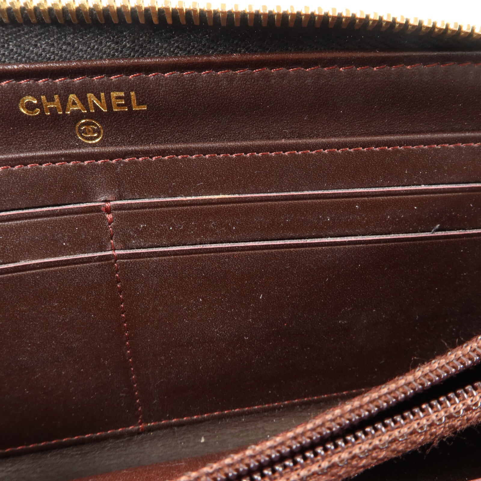 CHANEL 牛皮皮革Long Wallet長錢包