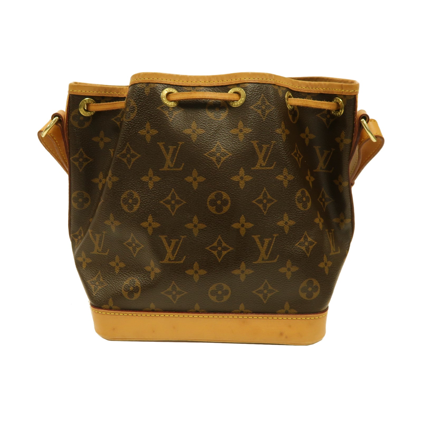 LOUIS VUITTON Monogram Noe BB金扣肩背袋啡色
