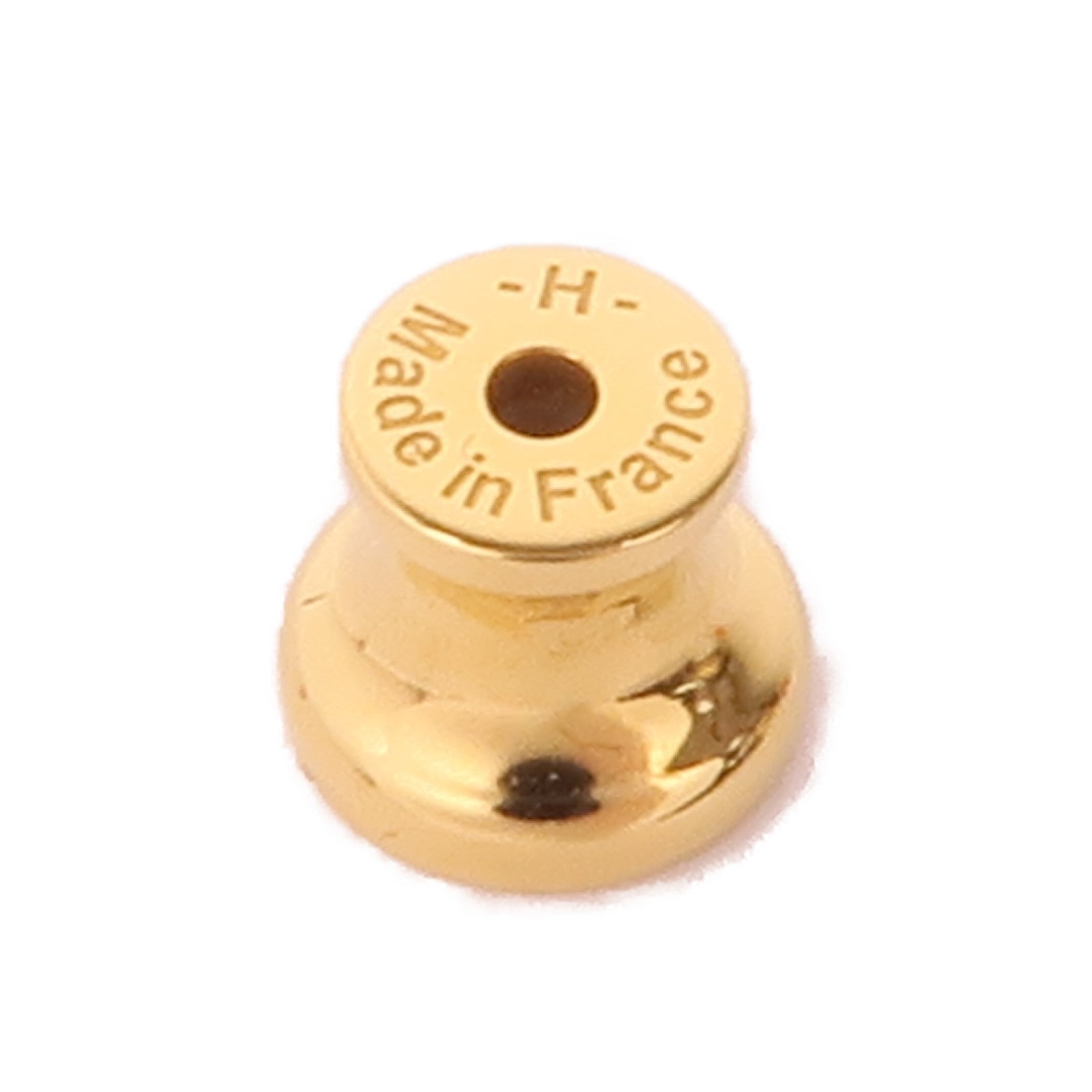HERMES 金屬Pop H金扣耳環