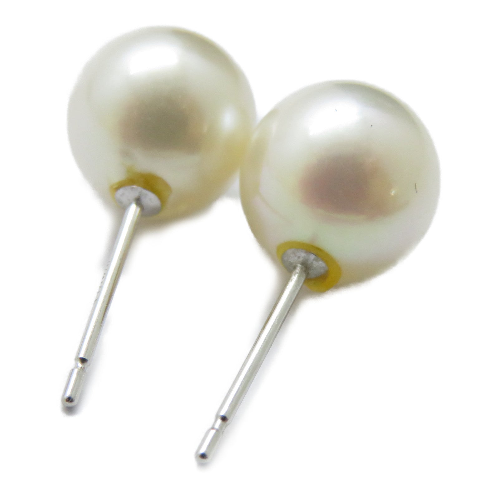 JEWELRY 18K白金Pearl Earrings珍珠耳環