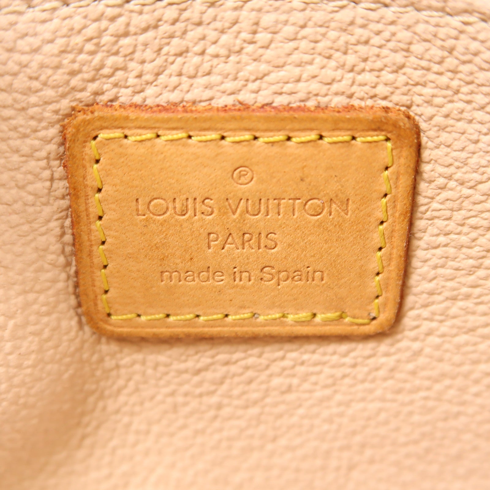 LOUIS VUITTON LV Cosmetic Pouch Clutch Bag M47515 Monogram Brown