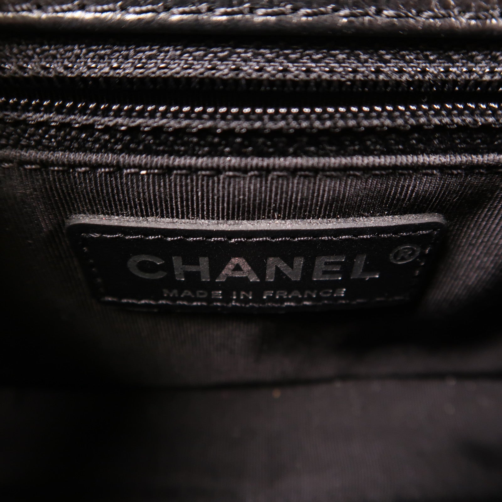 CHANEL 【激減優惠】牛皮皮革Chain Shoulder銀扣鏈帶肩背袋