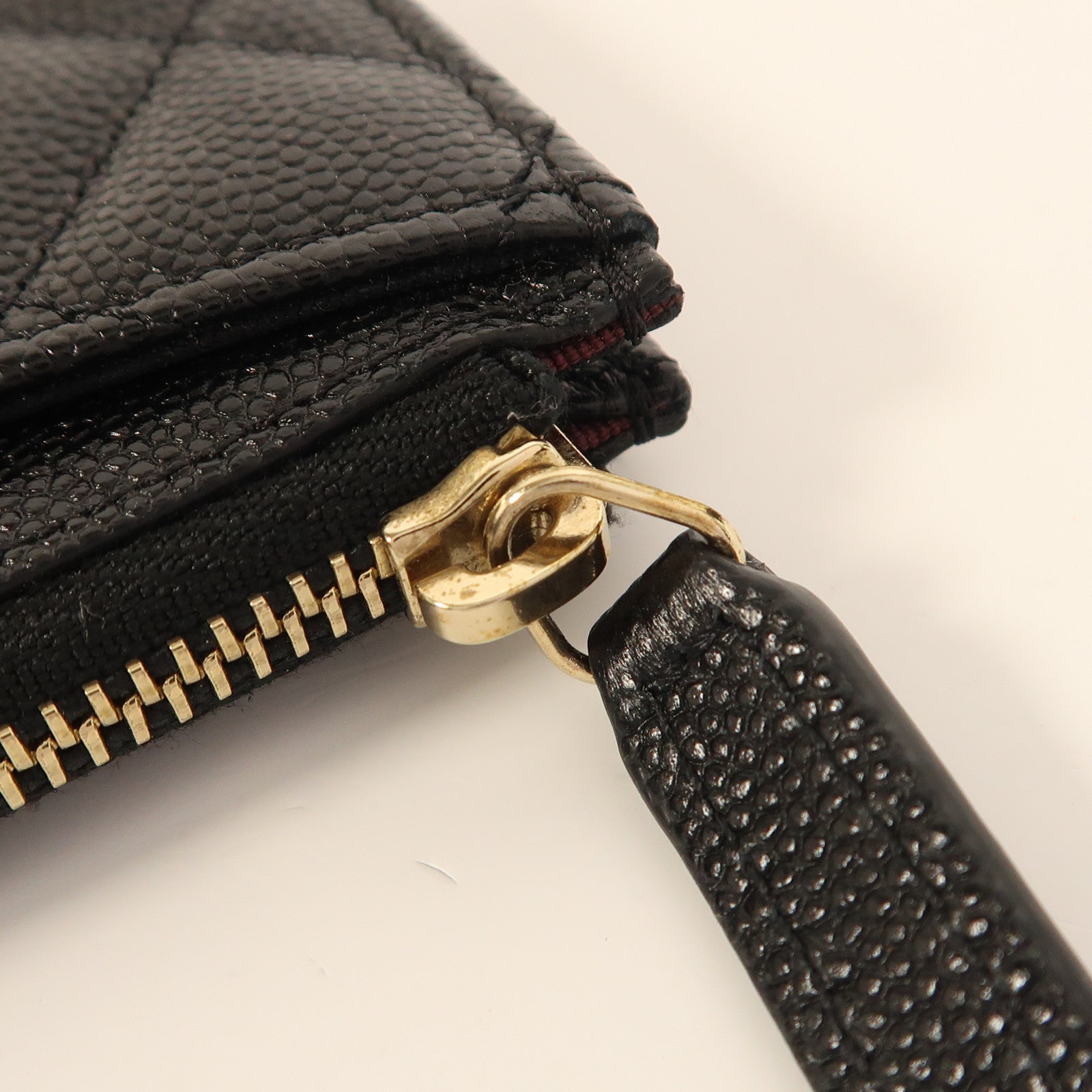 CHANEL 牛皮皮革Card Case金扣卡片套