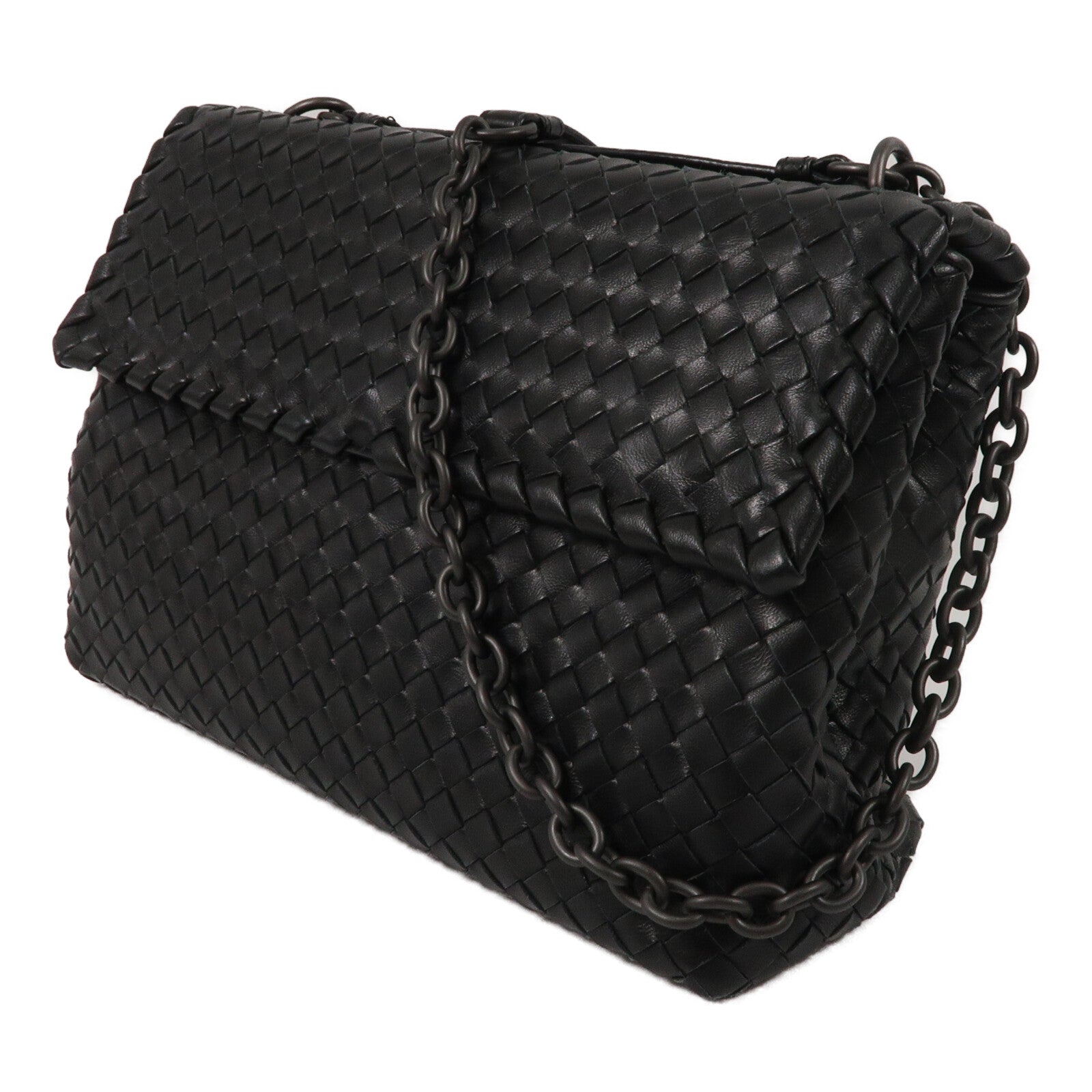 BOTTEGA VENETA 牛皮皮革Olimpia Bag鏈帶肩背袋