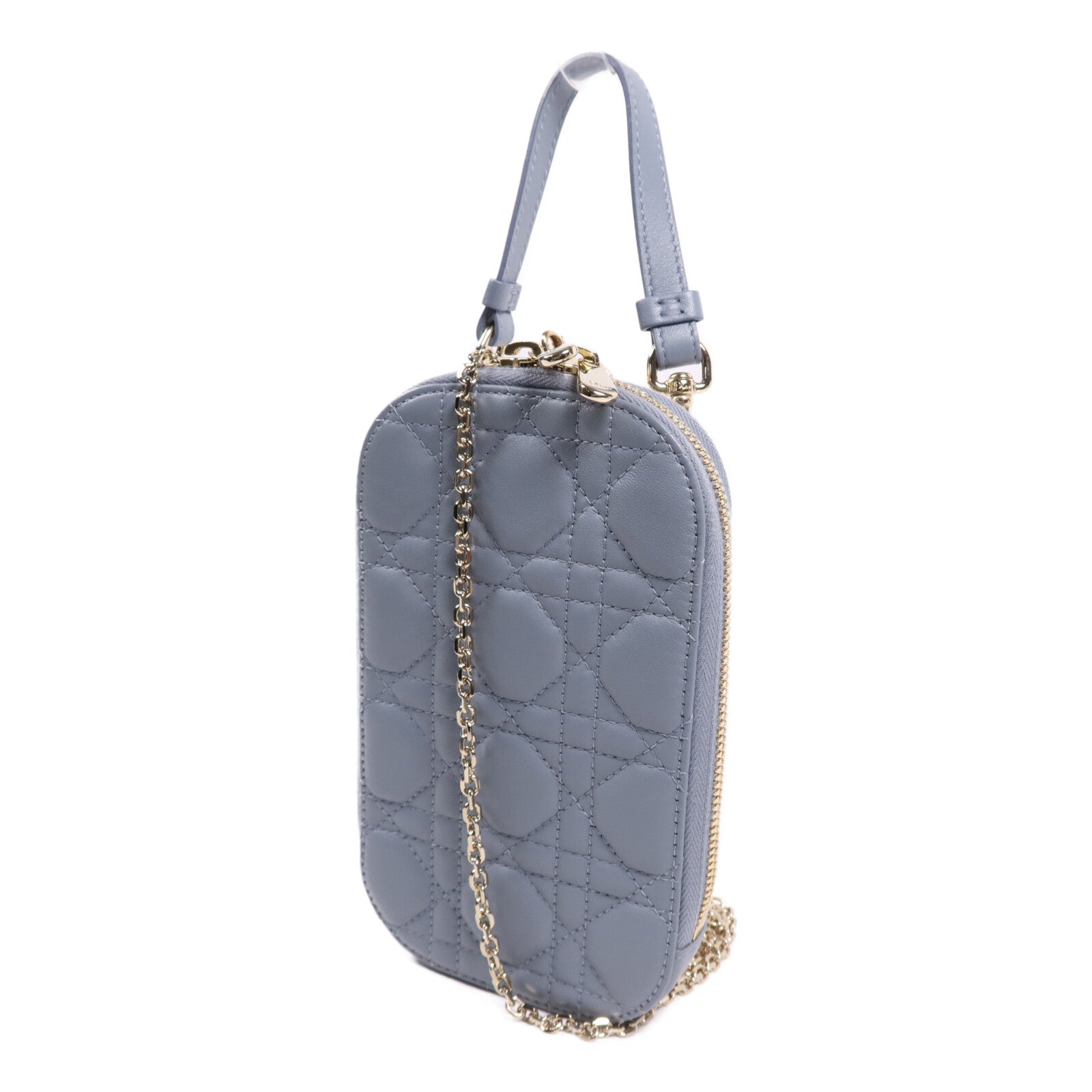 Dior 羊皮皮革Call'In Dior金扣鏈帶肩背袋