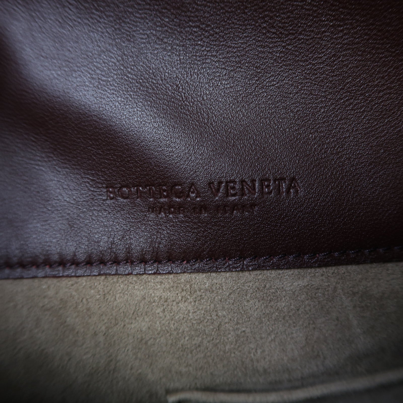 BOTTEGA VENETA 織紋皮革Intrecciato Loop Hobo Bag肩背袋紅色
