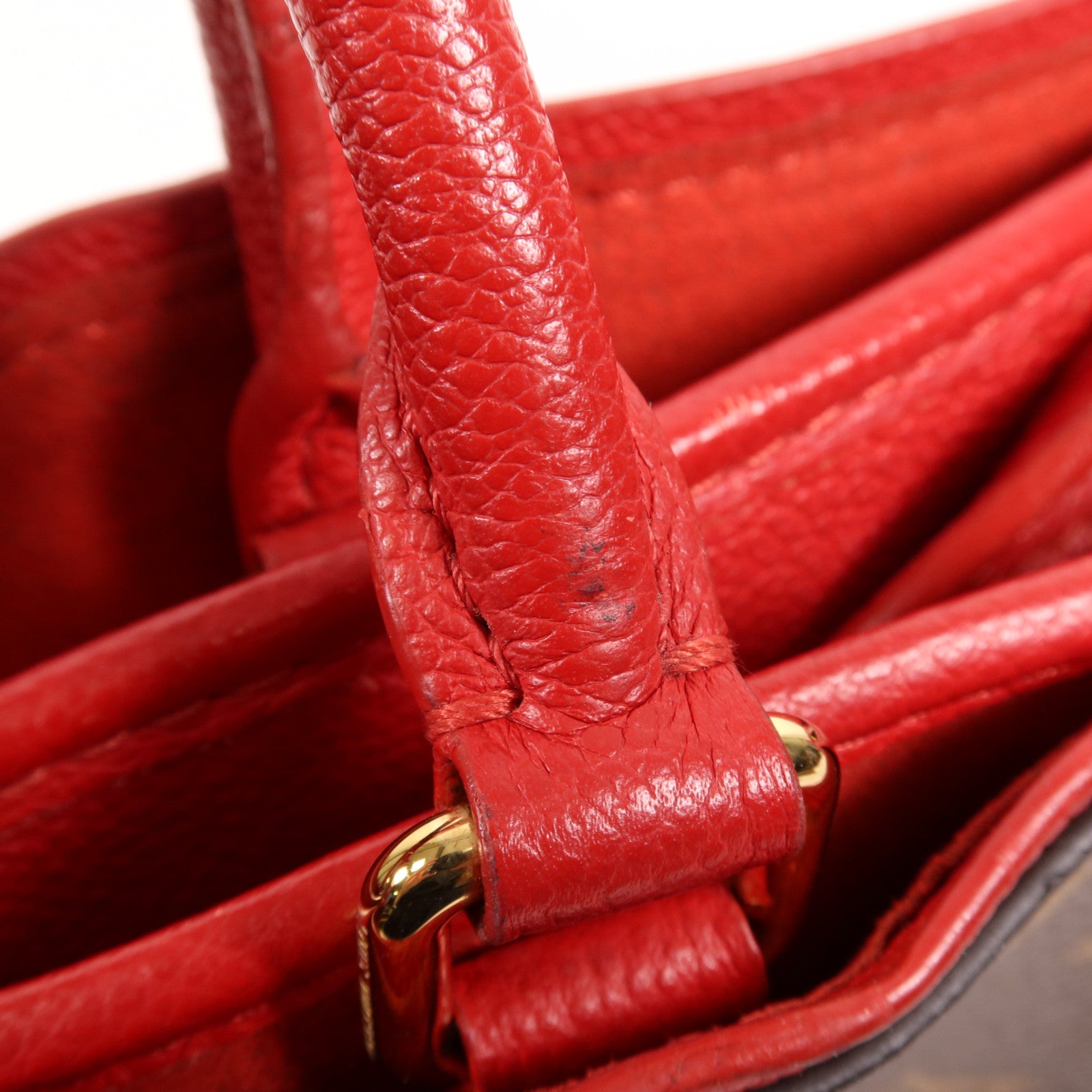 LOUIS VUITTON Monogram Popincourt PM金扣手挽肩背兩用袋