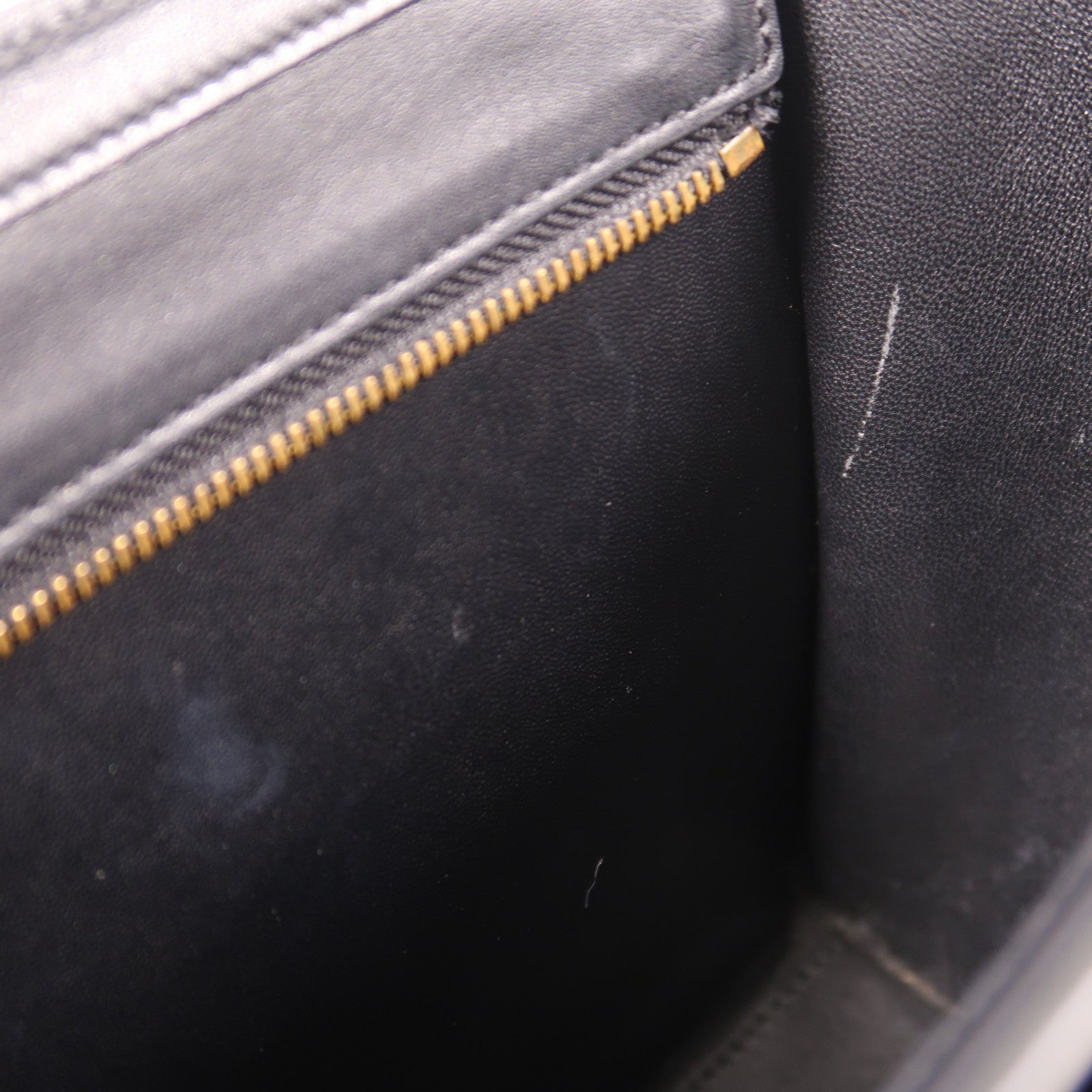 CELINE 牛皮皮革Nano Luggage金扣手挽肩背兩用袋