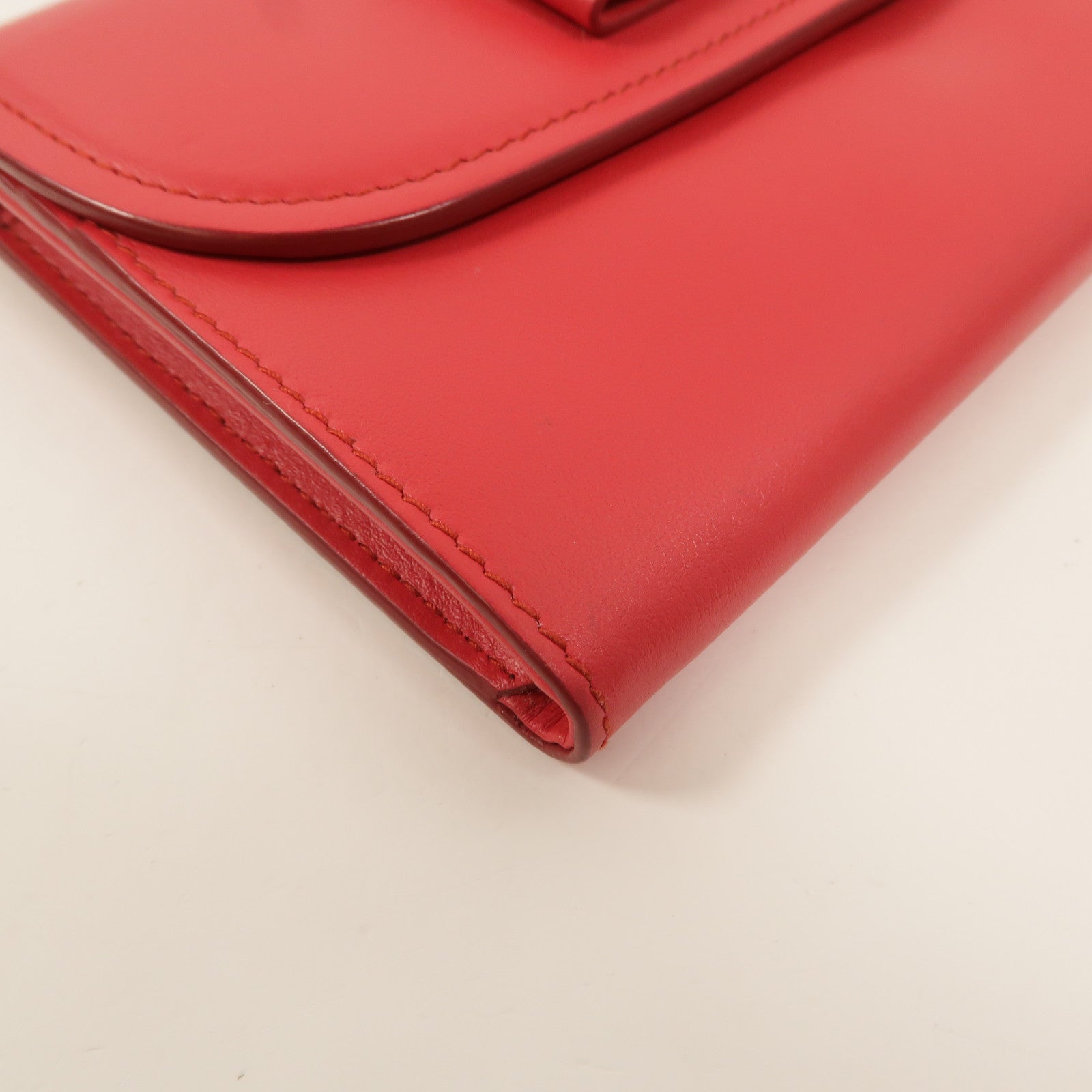 Salvatore Ferragamo 牛皮皮革Vara Bow Continental Wallet錢包