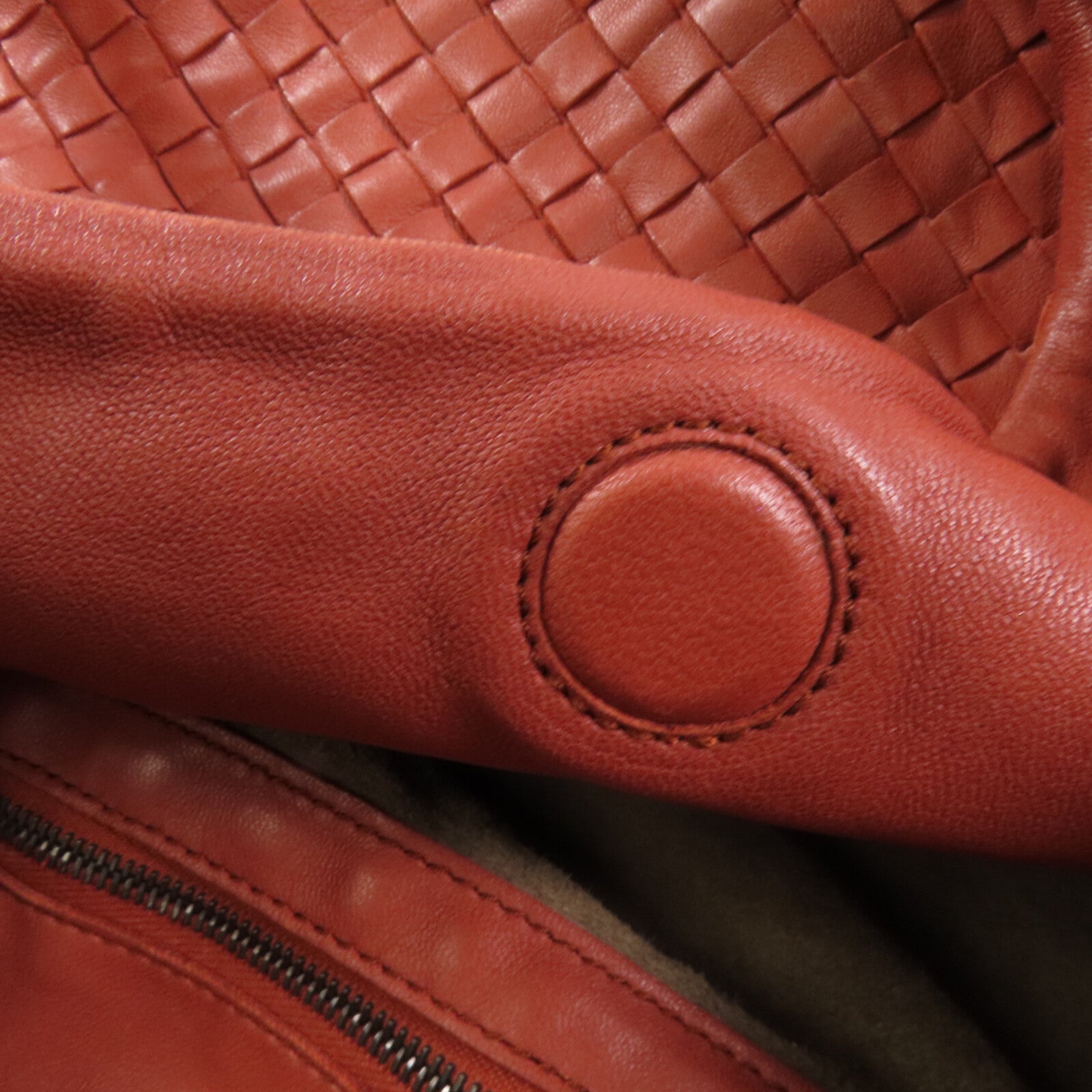 BOTTEGA VENETA 織紋皮革Hobo Bag肩背袋