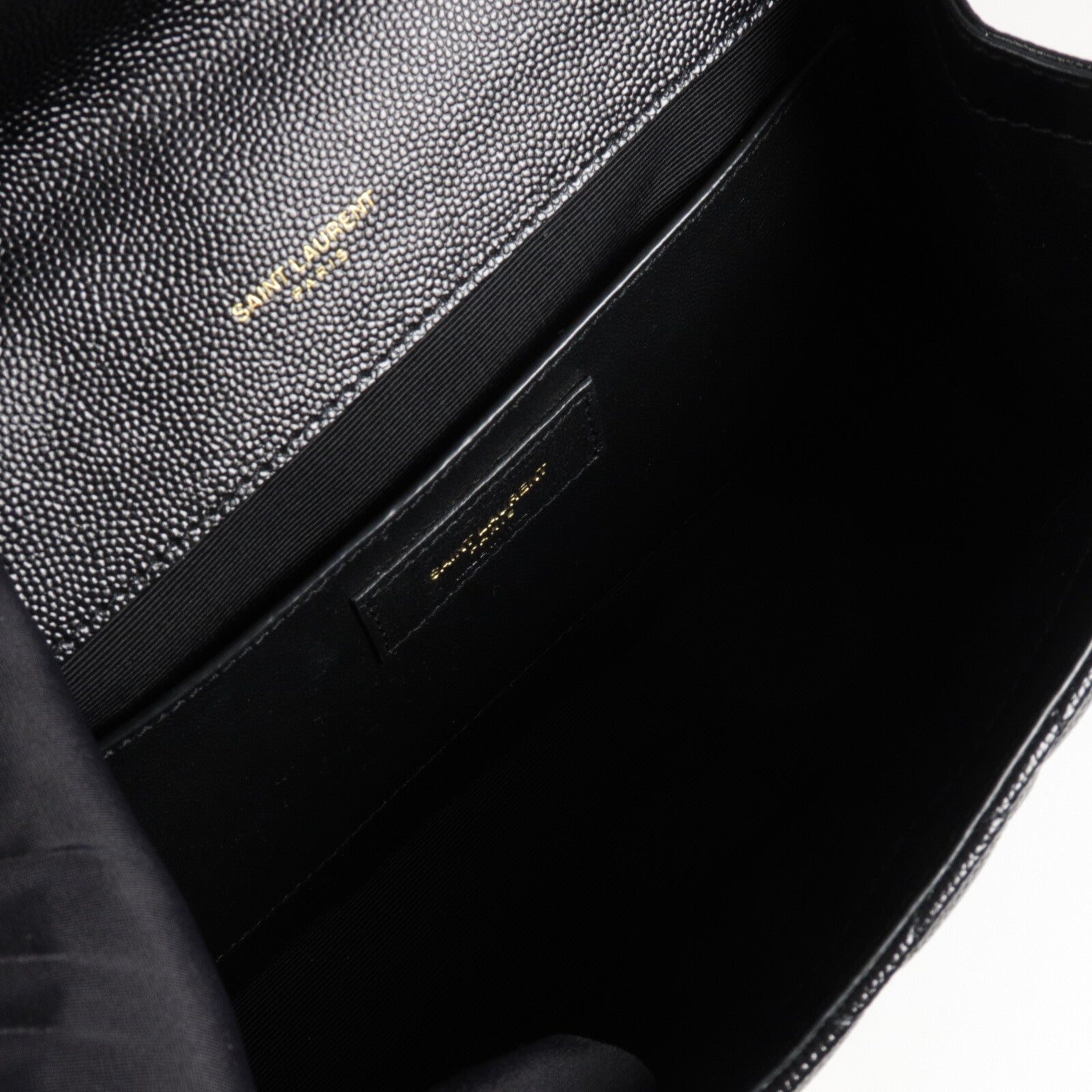 SAINT LAURENT 牛皮皮革Envelope Medium鏈帶肩背袋