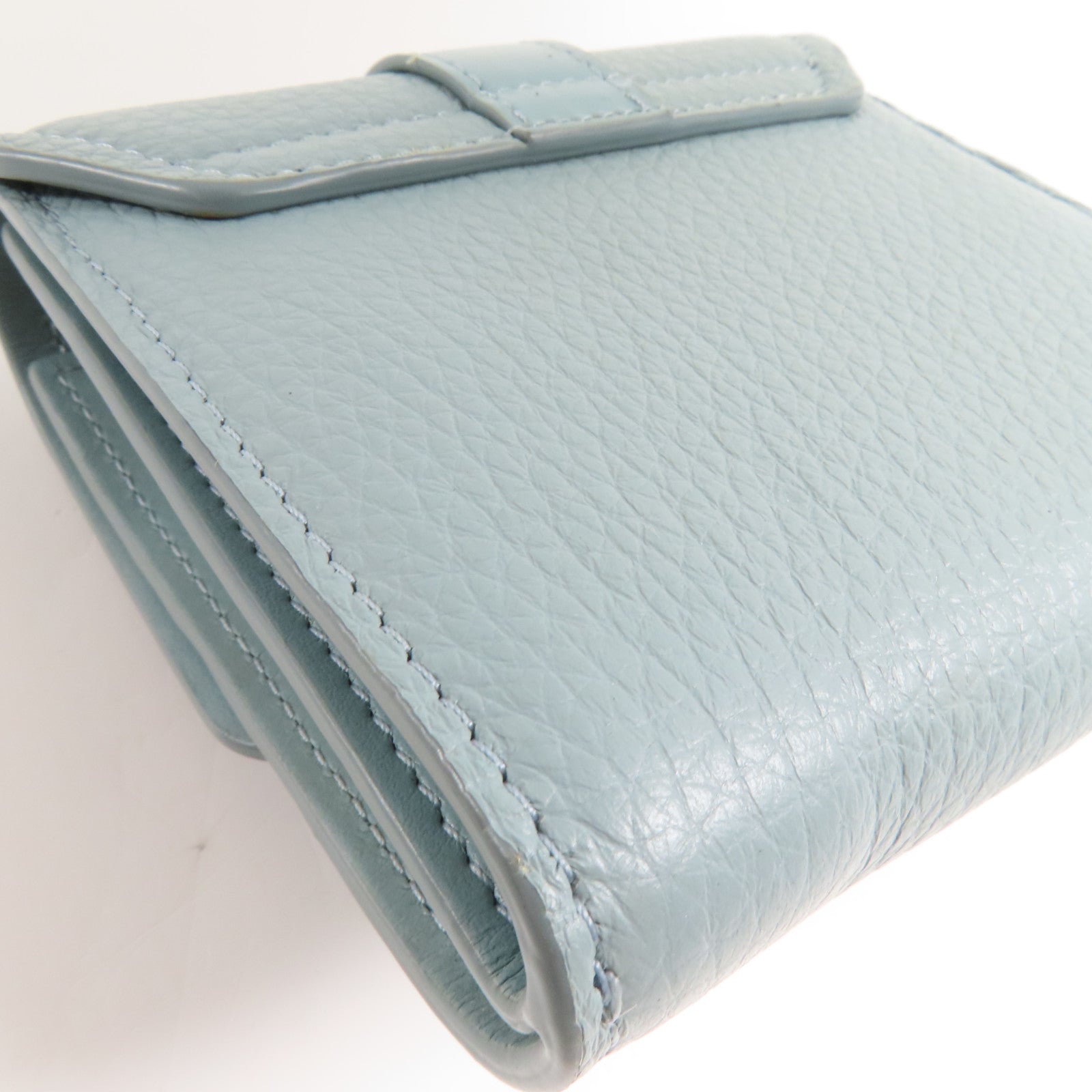 Chloe 牛皮皮革Wallet金扣錢包