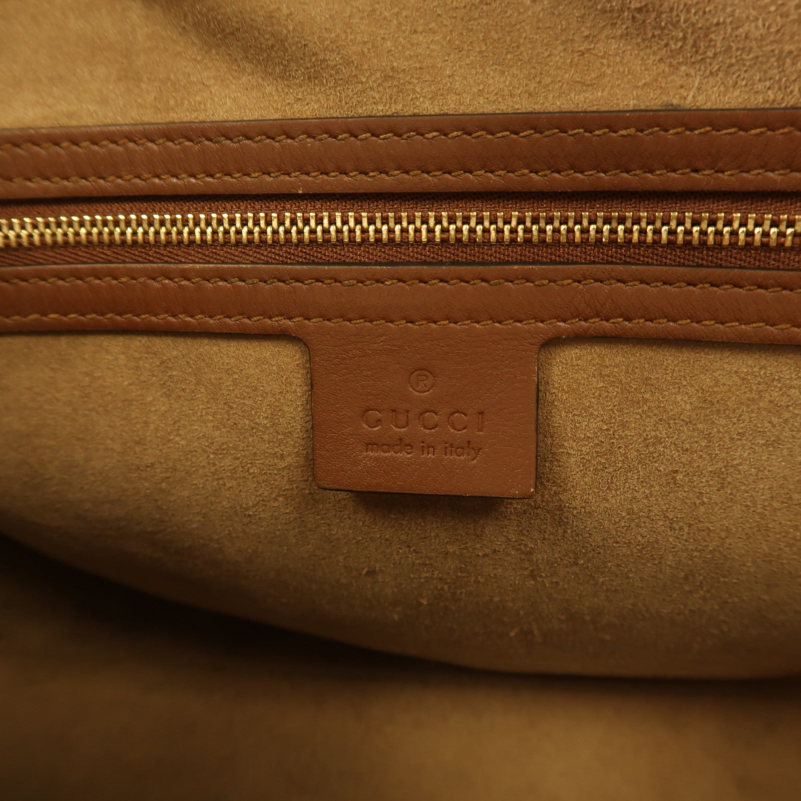 GUCCI 【激減優惠】塗層帆布Padlock GG金扣鏈帶肩背袋