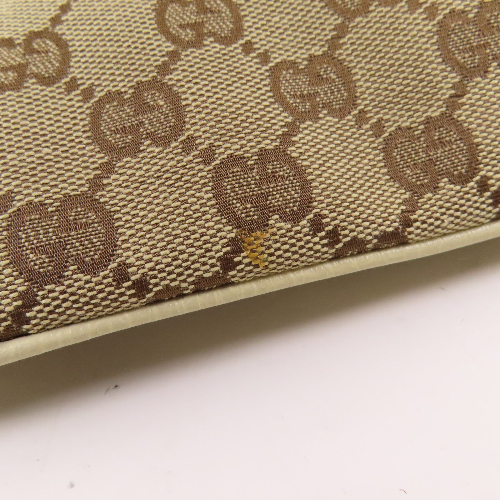 GUCCI 帆布Shouder Bag金扣肩背袋