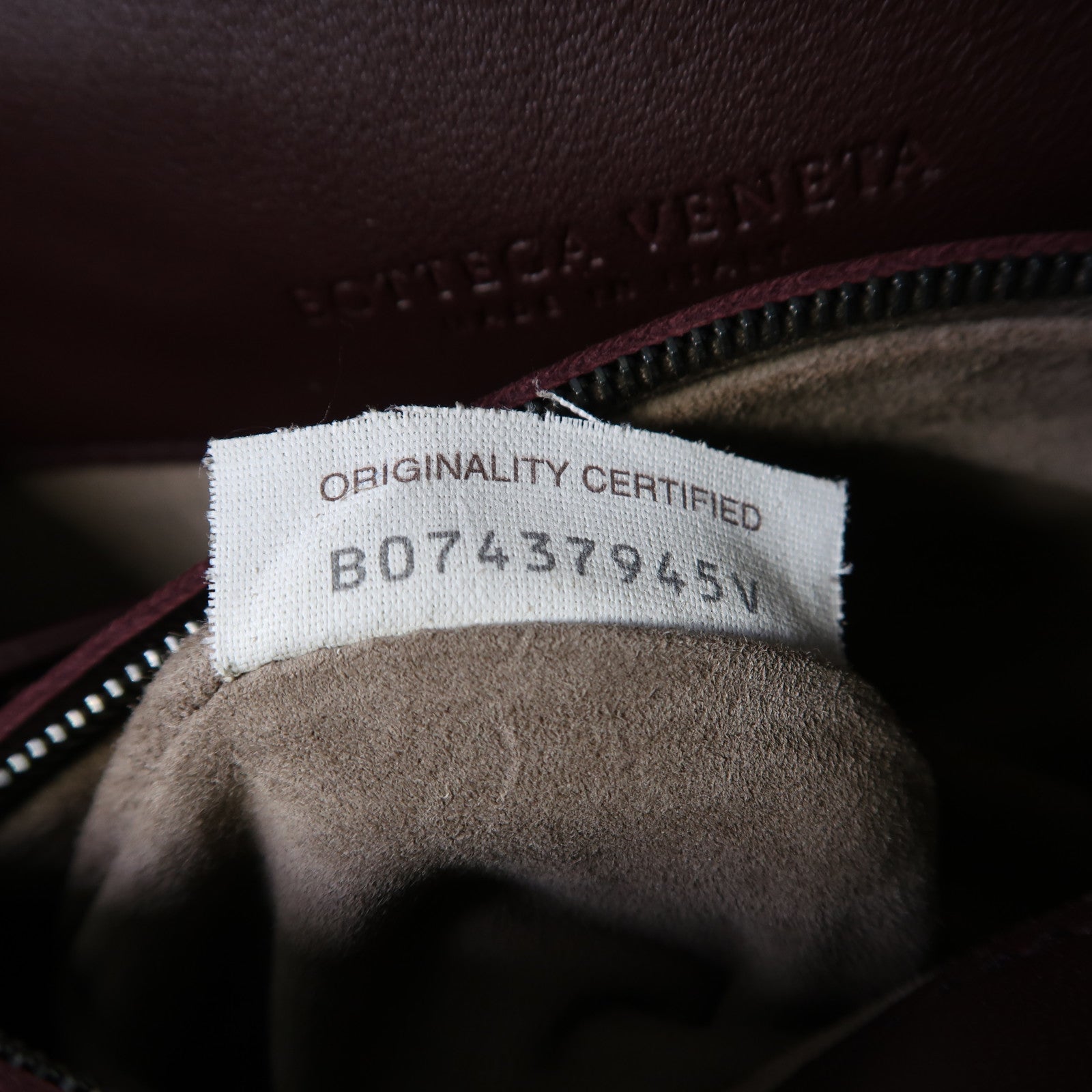 BOTTEGA VENETA 織紋皮革Intrecciato Loop Hobo Bag肩背袋紅色