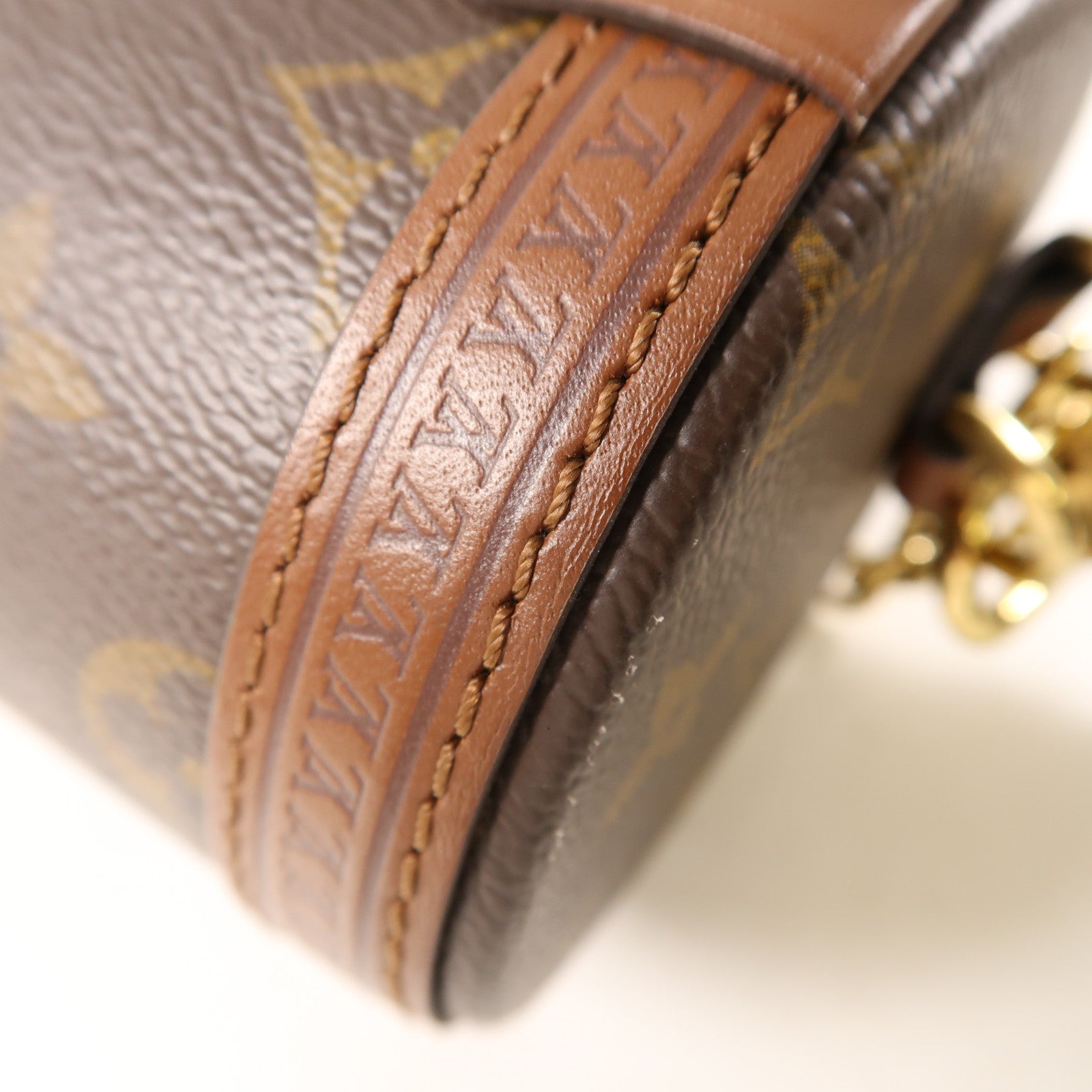 LOUIS VUITTON 【激減優惠】Monogram Papillon Trunk金扣手挽肩背兩用袋棕色