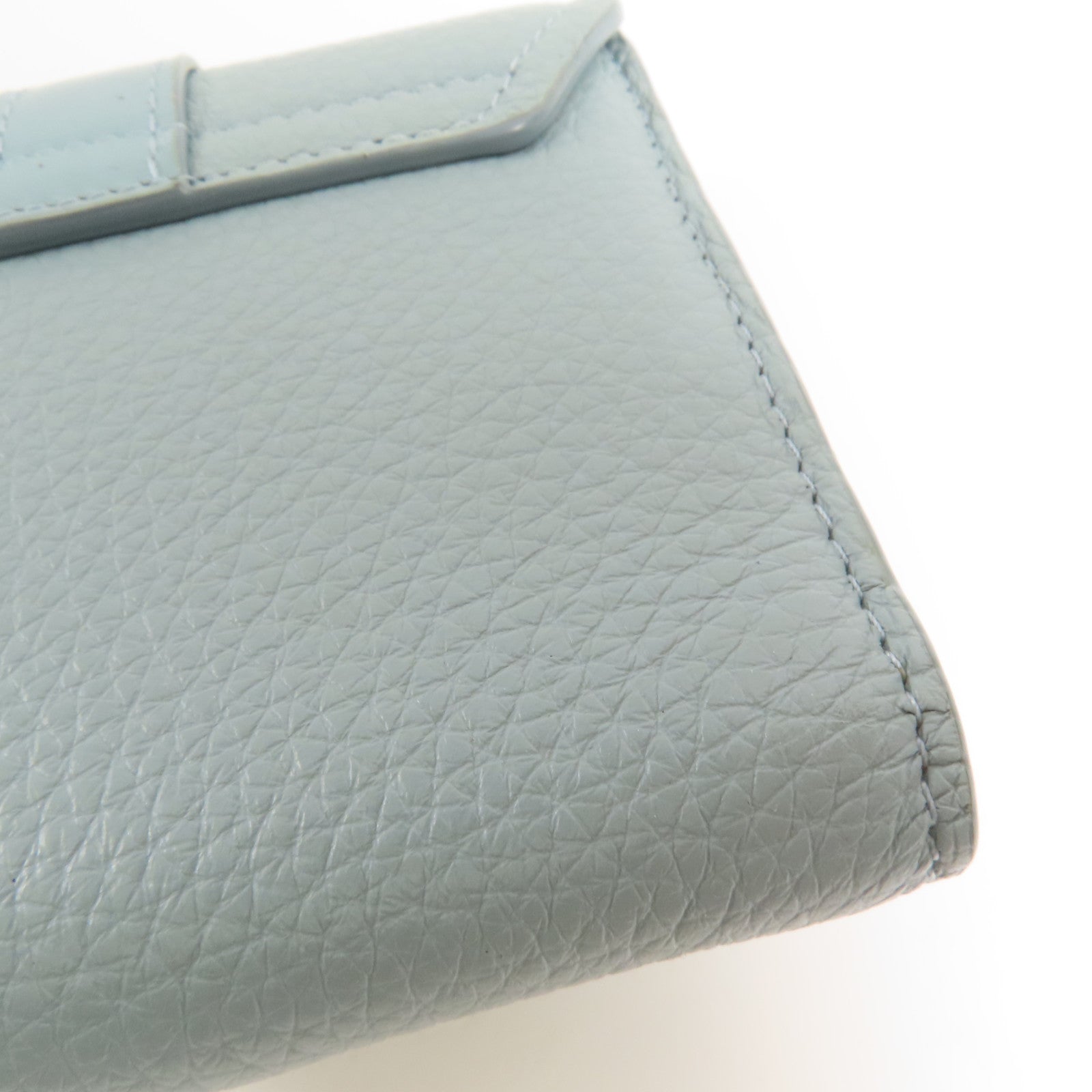 Chloe 牛皮皮革Wallet金扣錢包