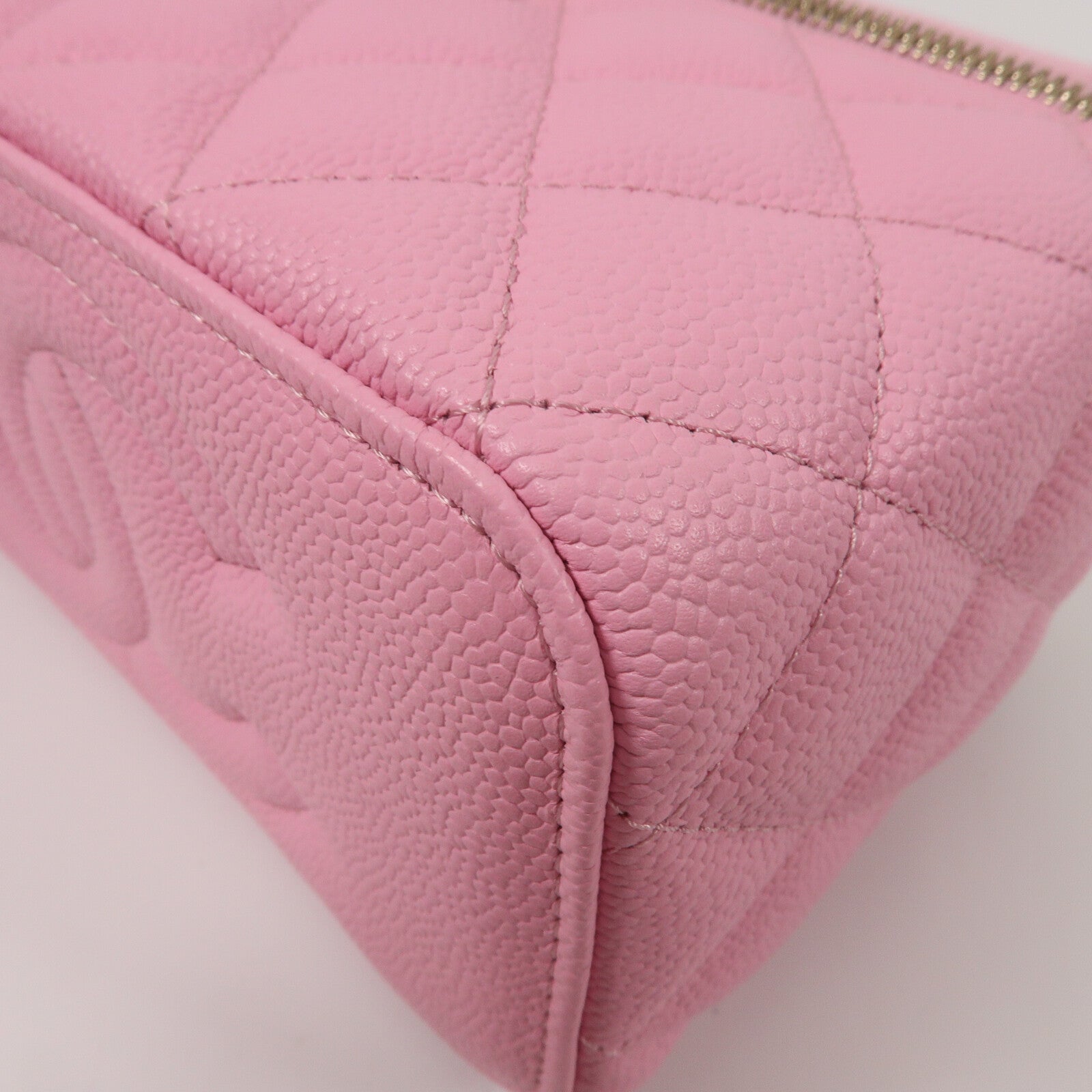 CHANEL 牛皮皮革Vanity Case Sweetheart Crush鏈帶肩背袋