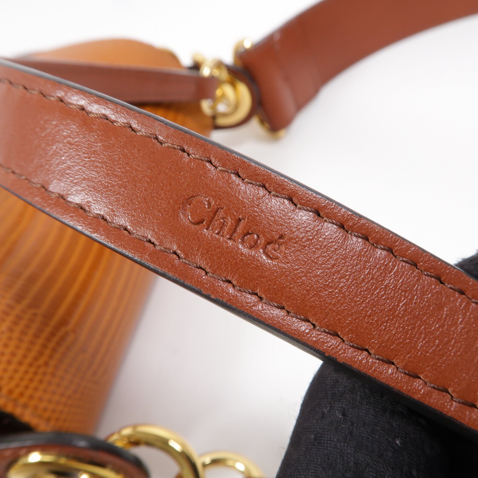 Chloe 牛皮皮革Tess手挽肩背兩用袋