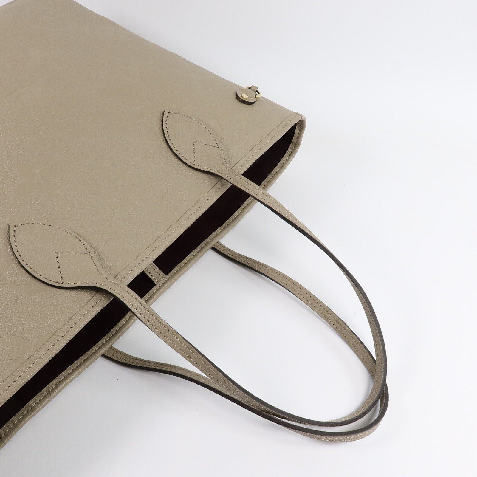 LOUIS VUITTON Monogram Empreinte Neverfull MM肩背袋
