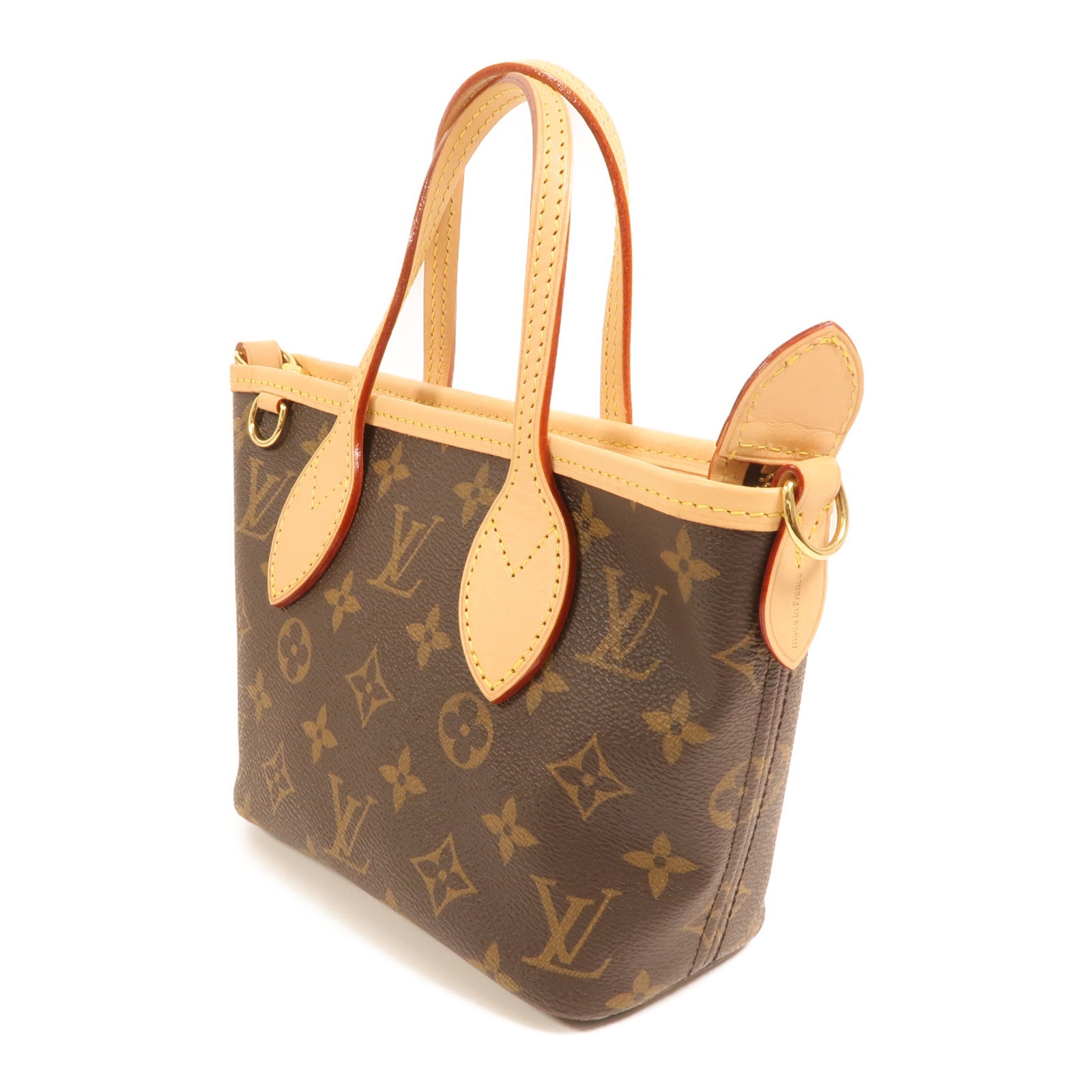 LOUIS VUITTON Monogram Neverfull BB金扣手挽肩背兩用袋