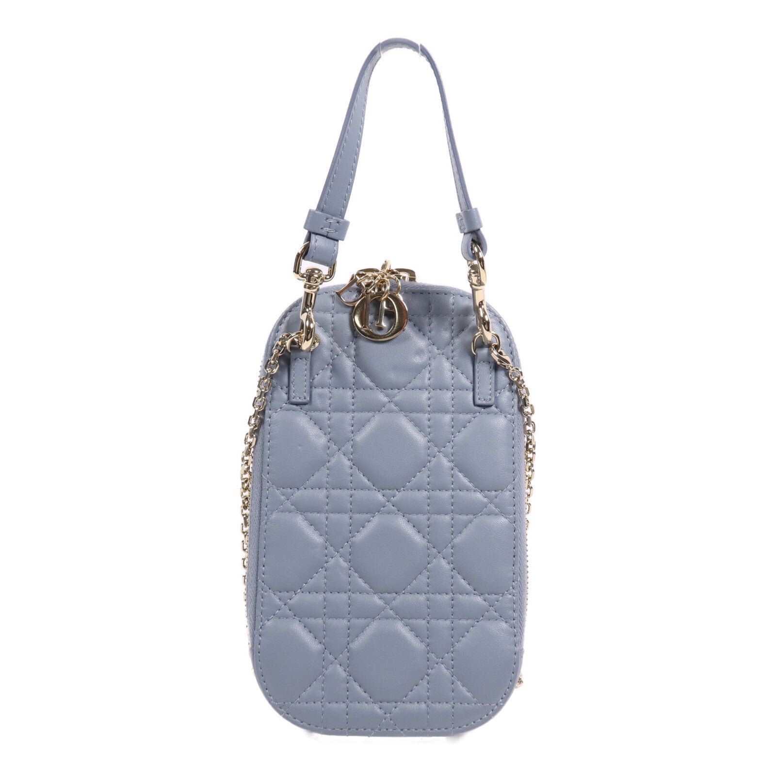 Dior 羊皮皮革Call'In Dior金扣鏈帶肩背袋