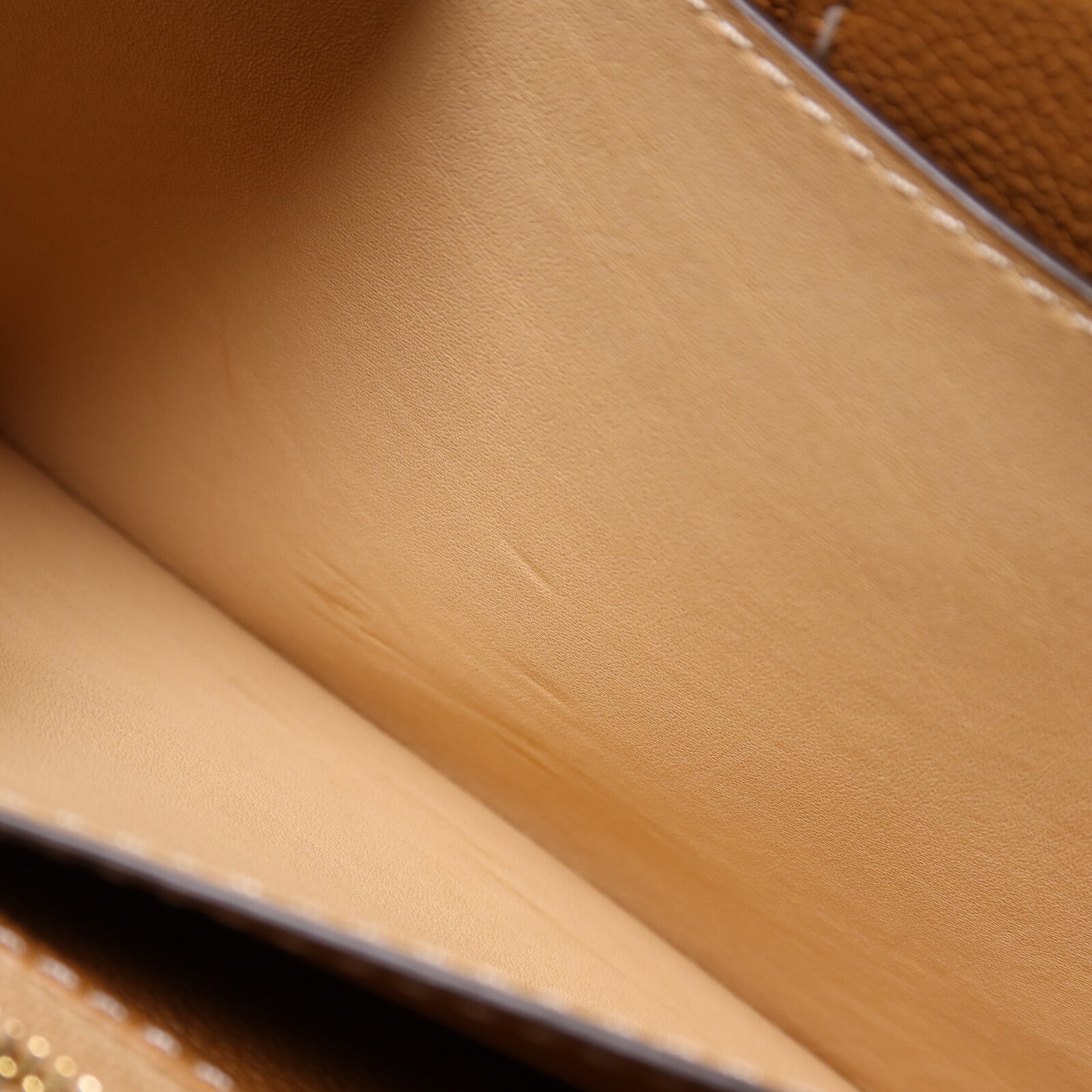 Delvaux 牛皮皮革Brillant Long Wallet Chain金扣鏈帶肩背袋