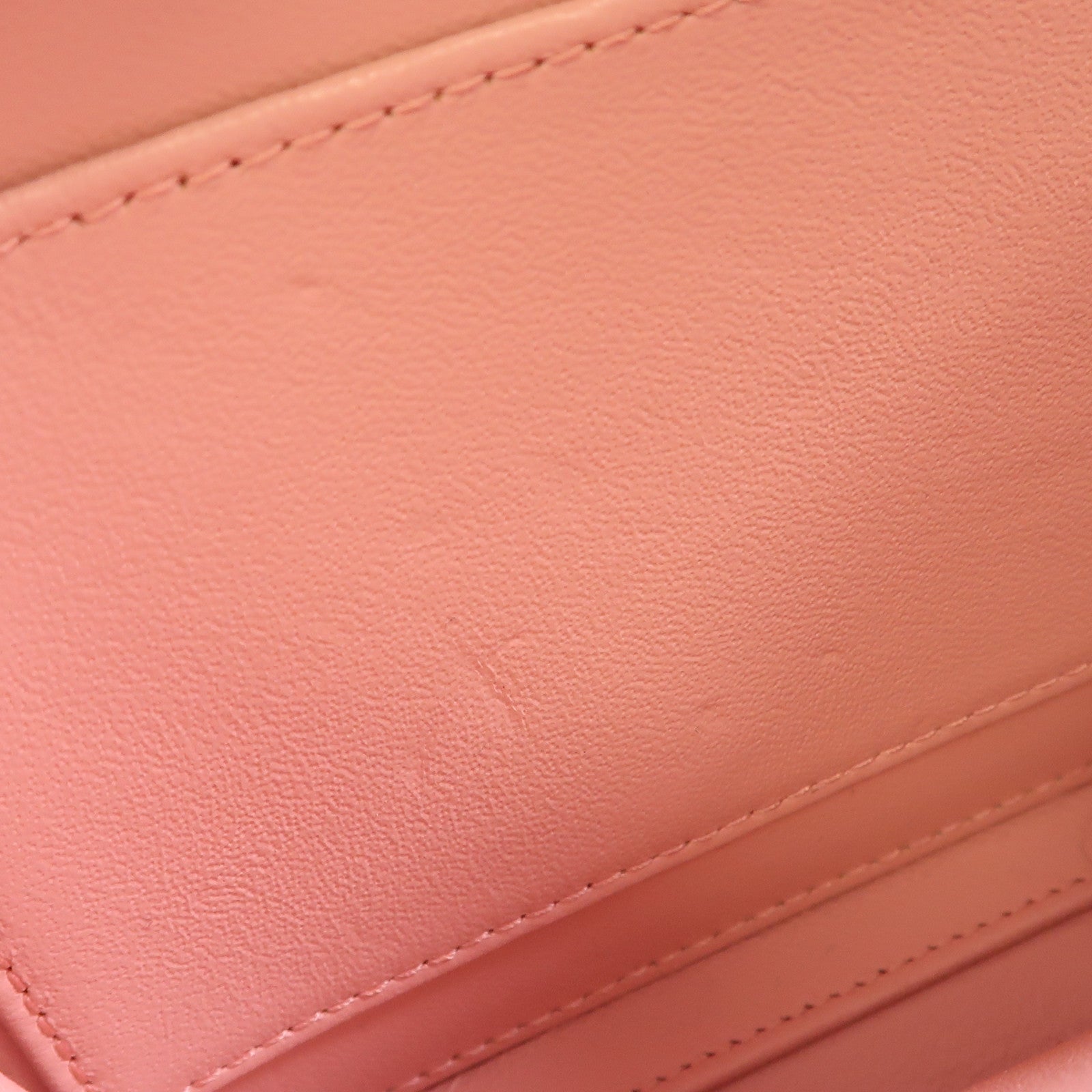 CHANEL 牛皮皮革Vanity Case銀扣手挽肩背兩用袋