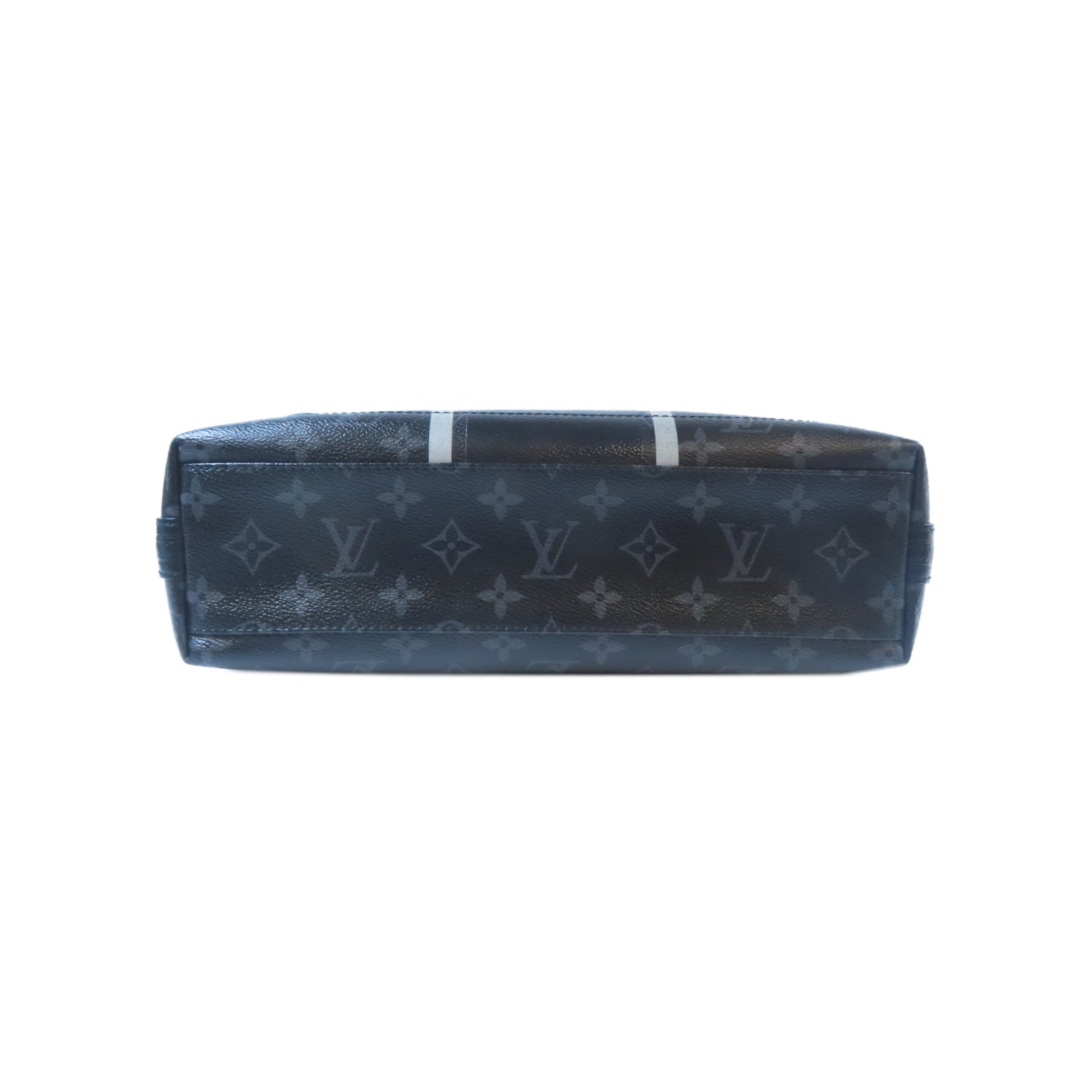 LOUIS VUITTON 【激減優惠】Monogram Eclipse Apollo Messnger MM X Hiroshi Fujiware銀扣肩背袋黑色