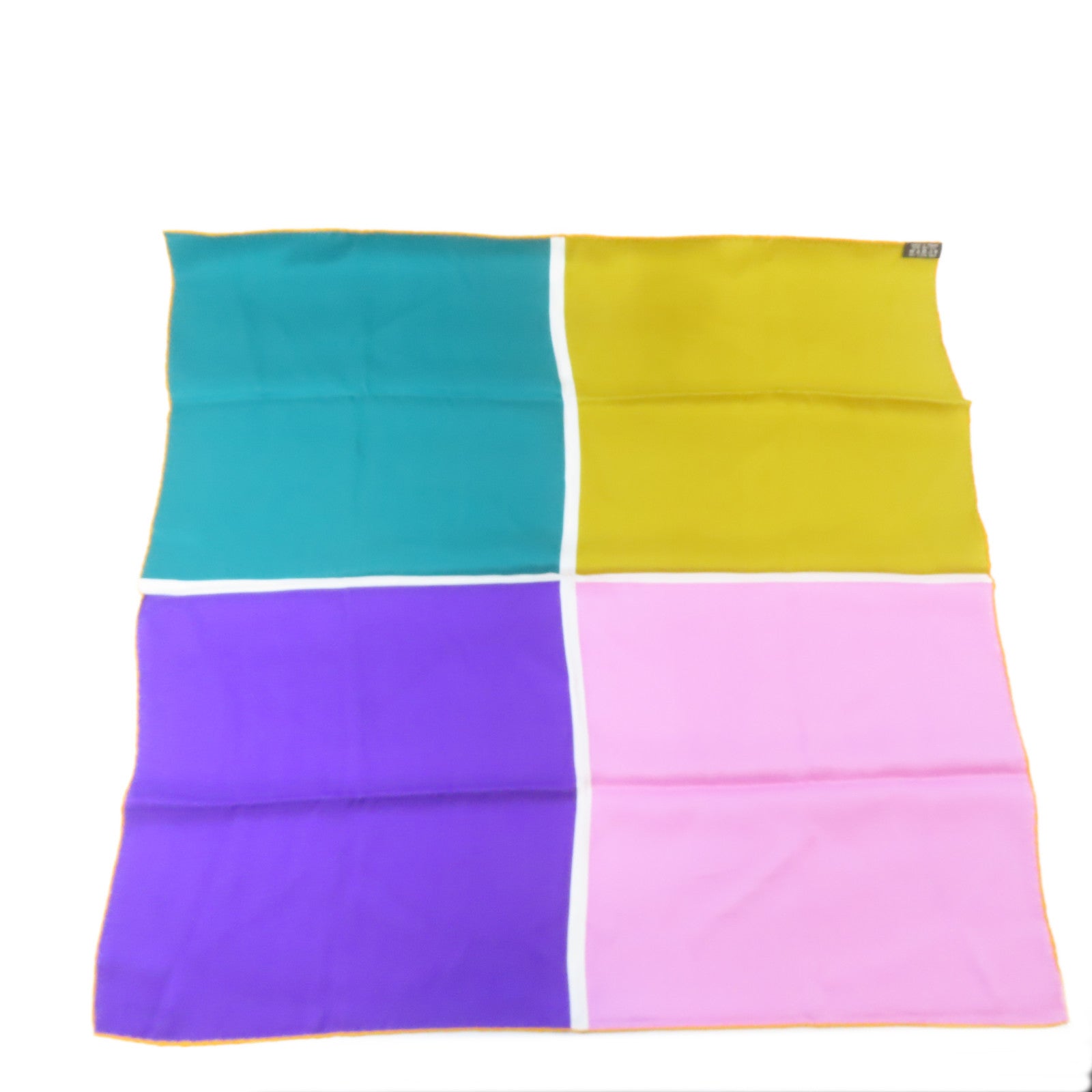 HERMES 【激減優惠】絲質Scarf絲巾紫色/粉紅色/綠色/黃色