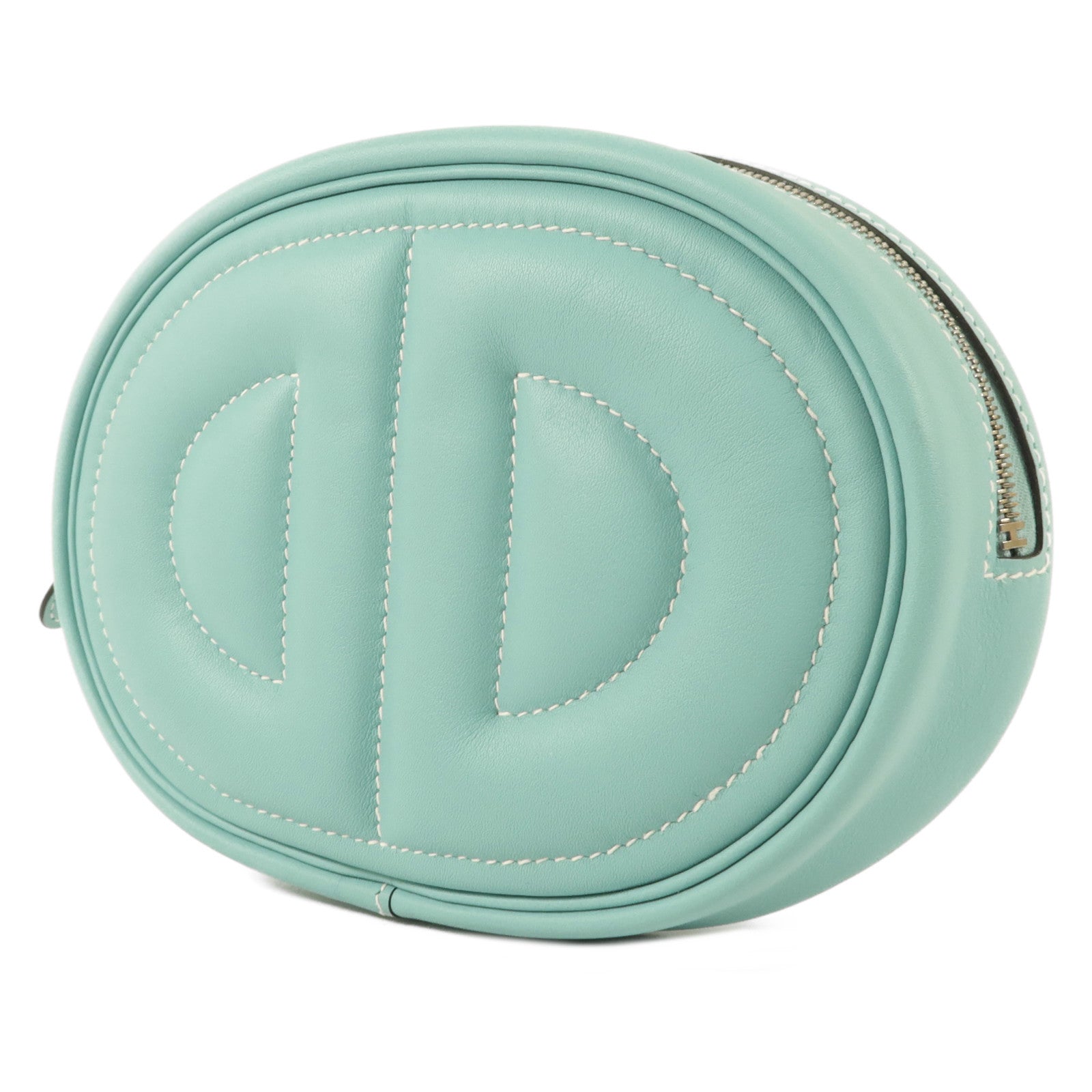 HERMES Swift皮革In The Loop Belt Bag肩背袋Bleu Atoll