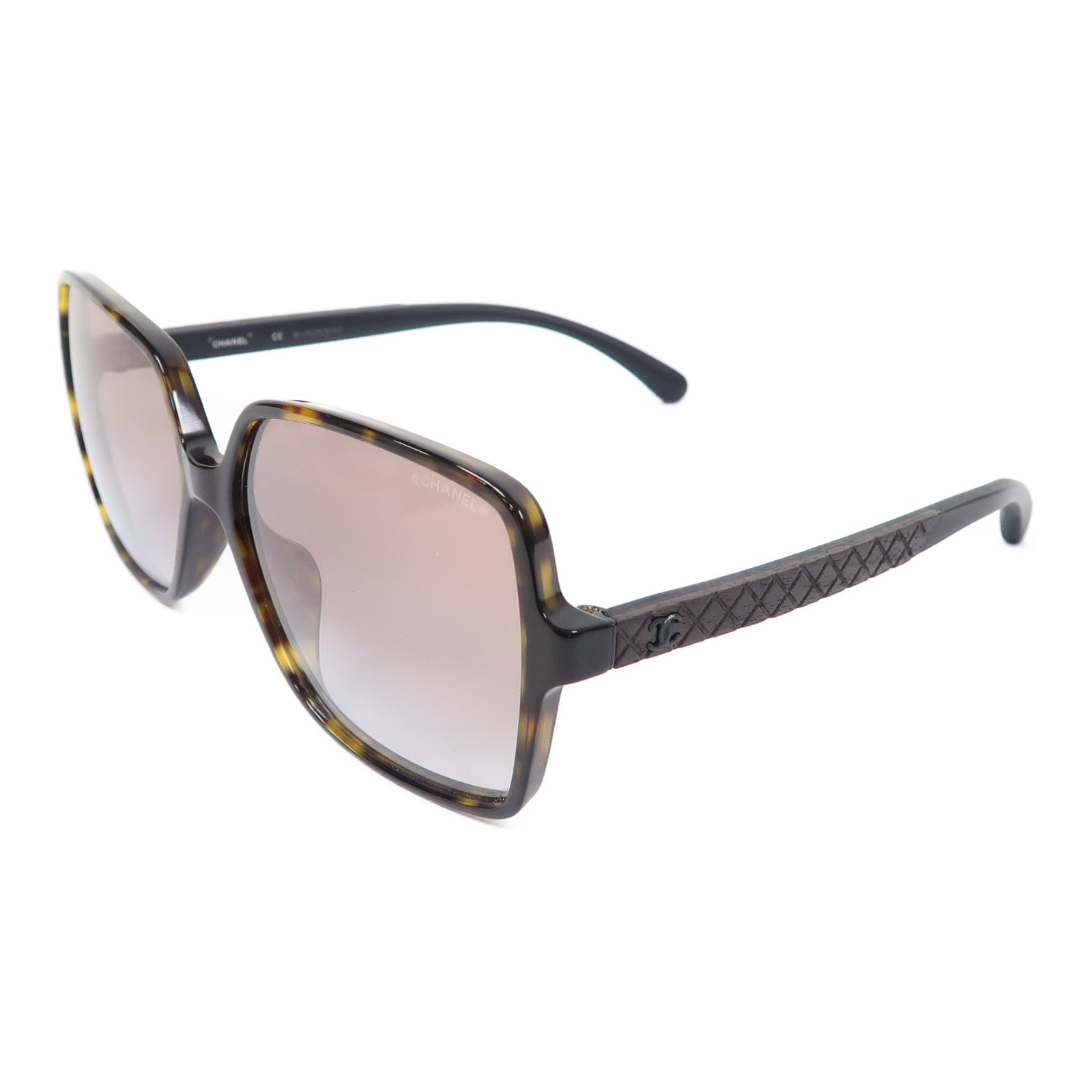 CHANEL 【激減優惠】PVC Sunglasses太陽眼鏡黑色/啡色