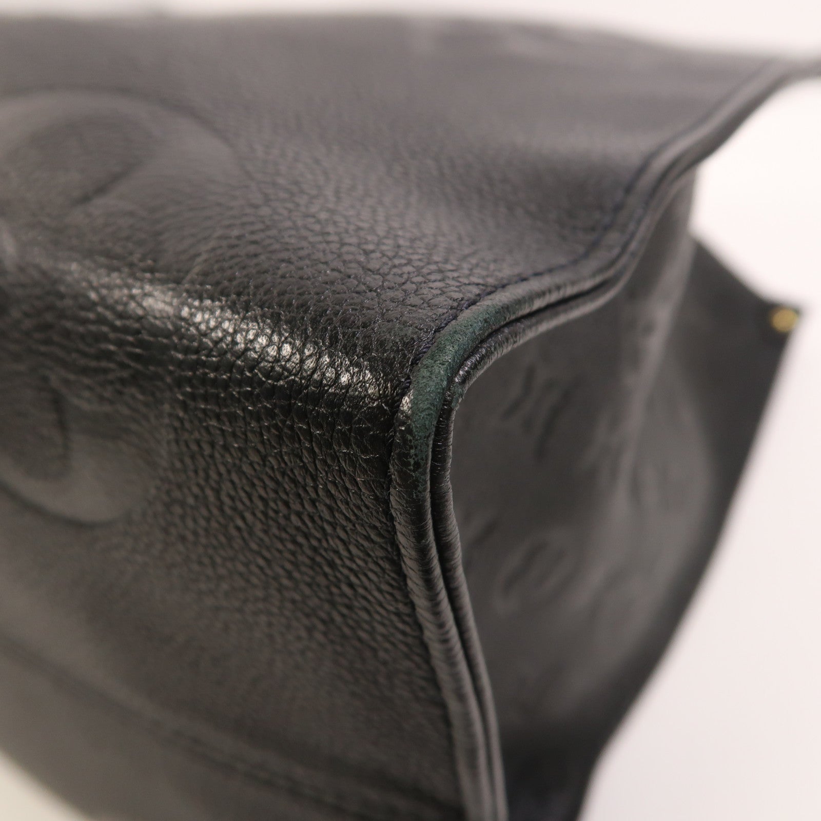 LOUIS VUITTON Monogram Empreinte On The Go GM金扣手挽肩背兩用袋