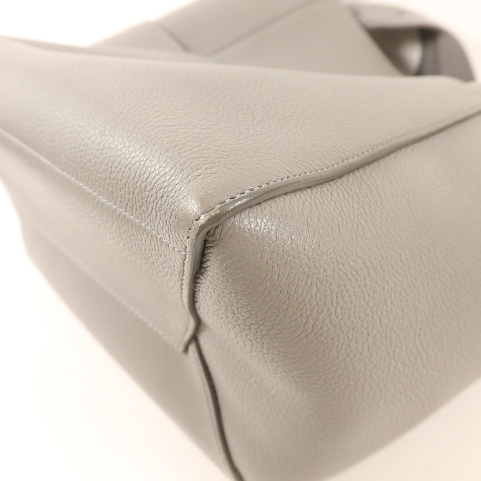 CELINE 牛皮皮革Sangle Bucket金扣肩背袋