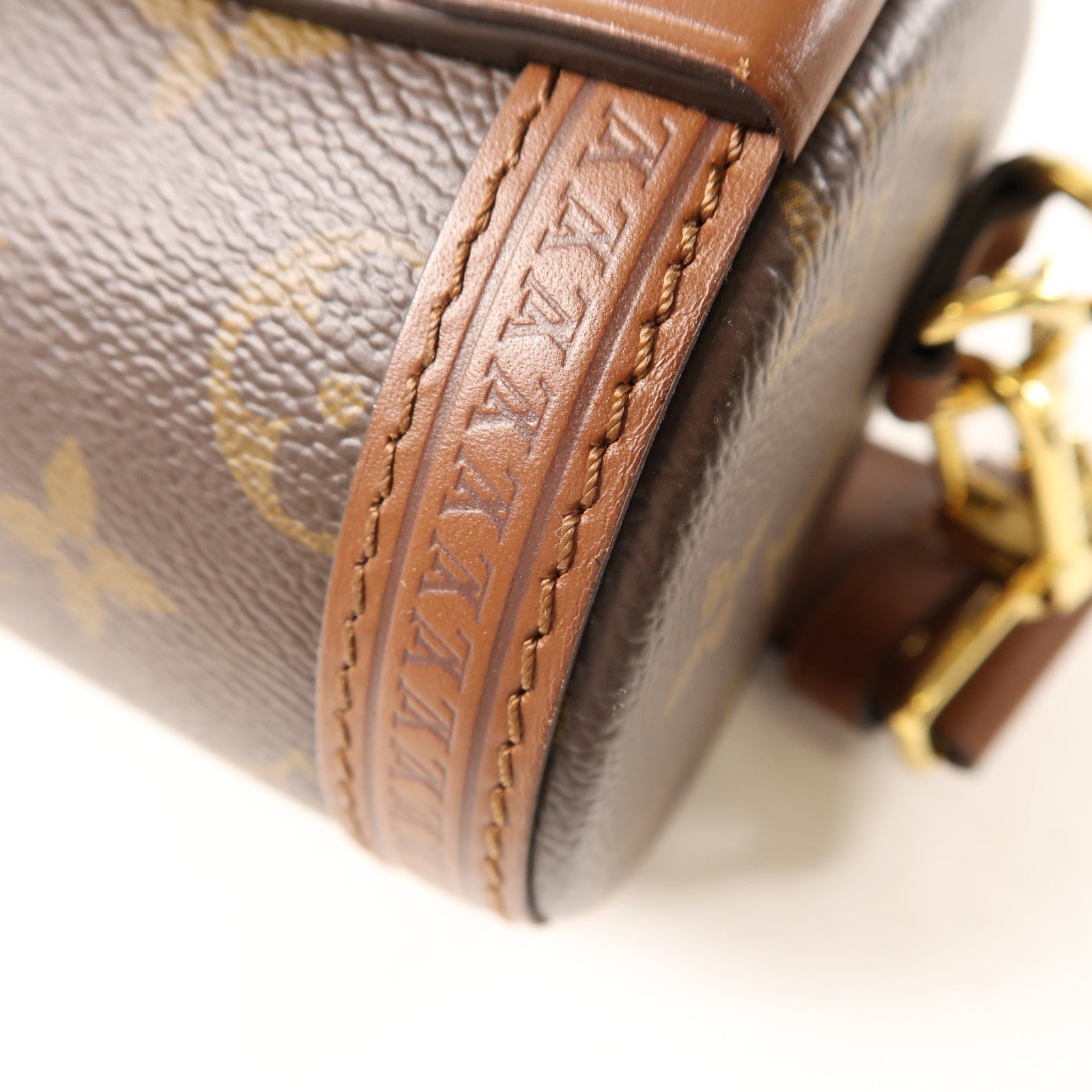 LOUIS VUITTON 【激減優惠】Monogram Papillon Trunk金扣手挽肩背兩用袋棕色