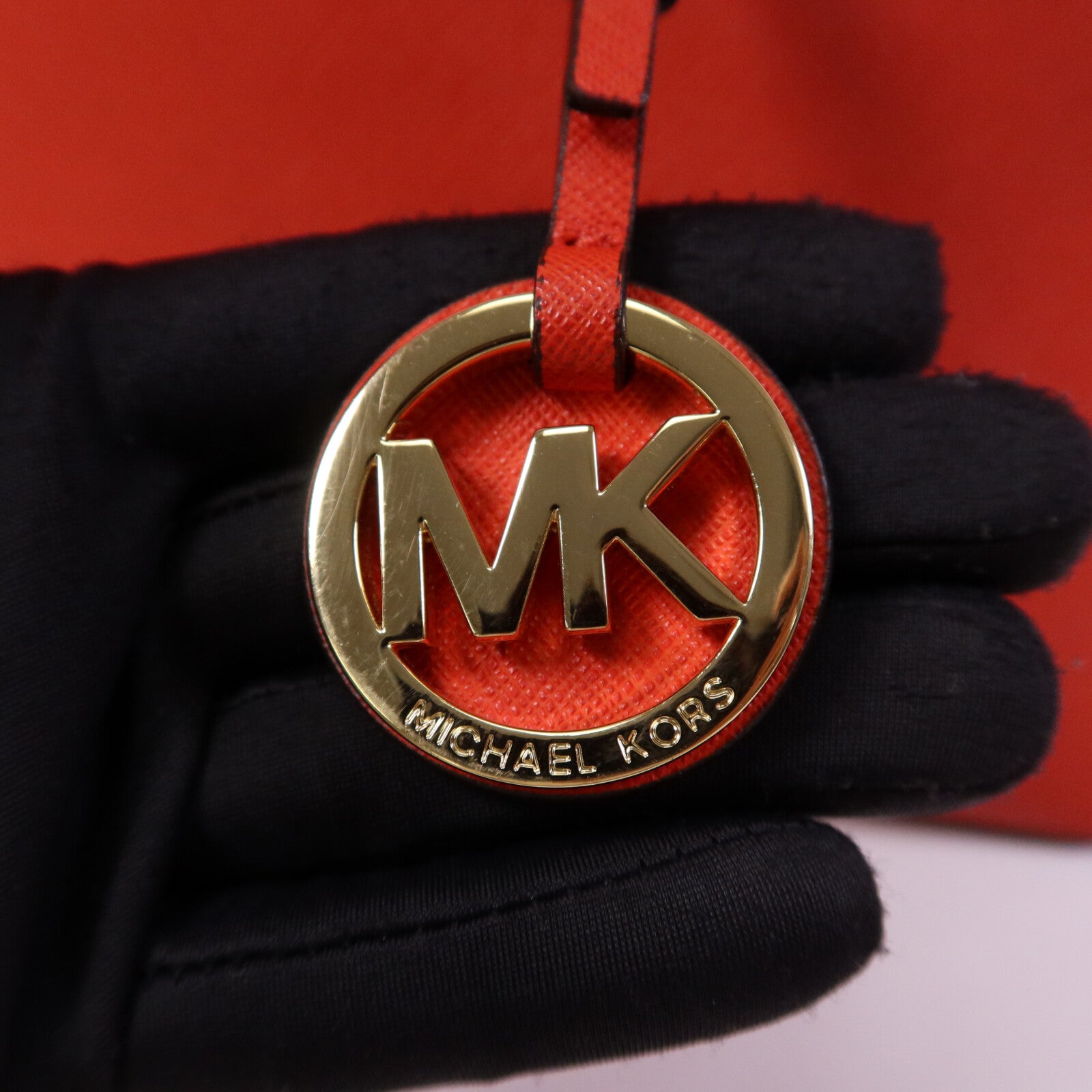 Michael Kors 牛皮皮革Shoulder Bag金扣肩背袋