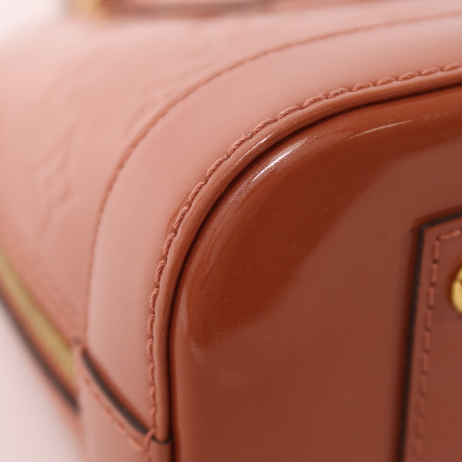LOUIS VUITTON Monogram Vernis Alma BB手挽肩背兩用袋