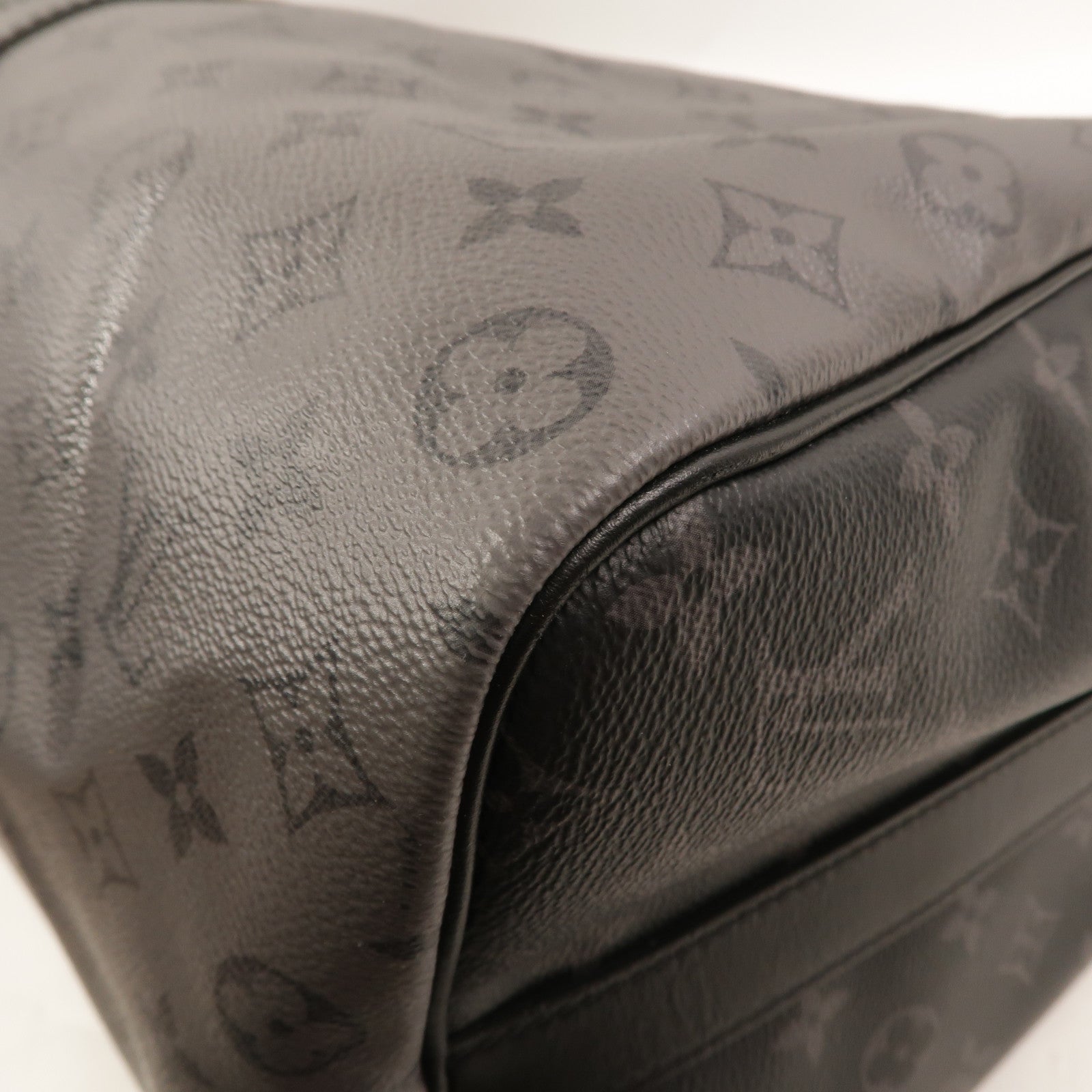 LOUIS VUITTON Monogram Eclipse Keepall Bandouliere 50手挽肩背兩用袋
